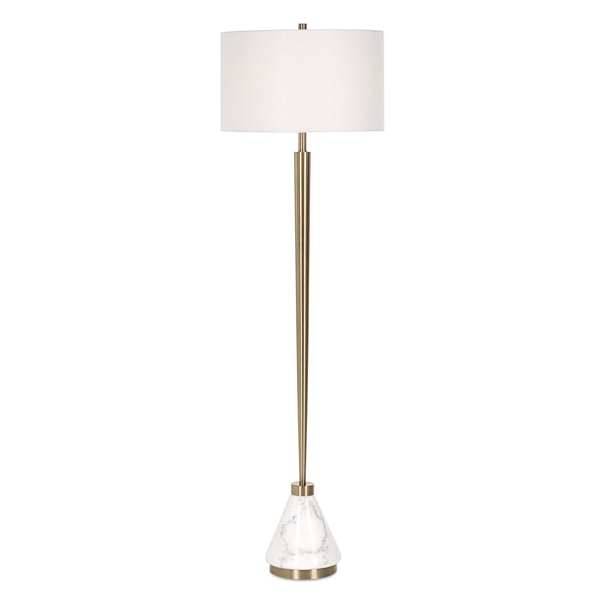 Uttermost Curran Tapered Metal Floor Lamp