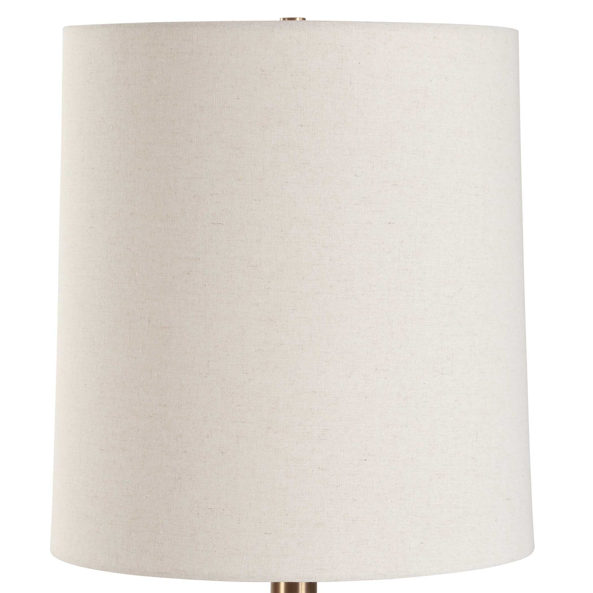 Uttermost Bower Matt Black Table Lamp