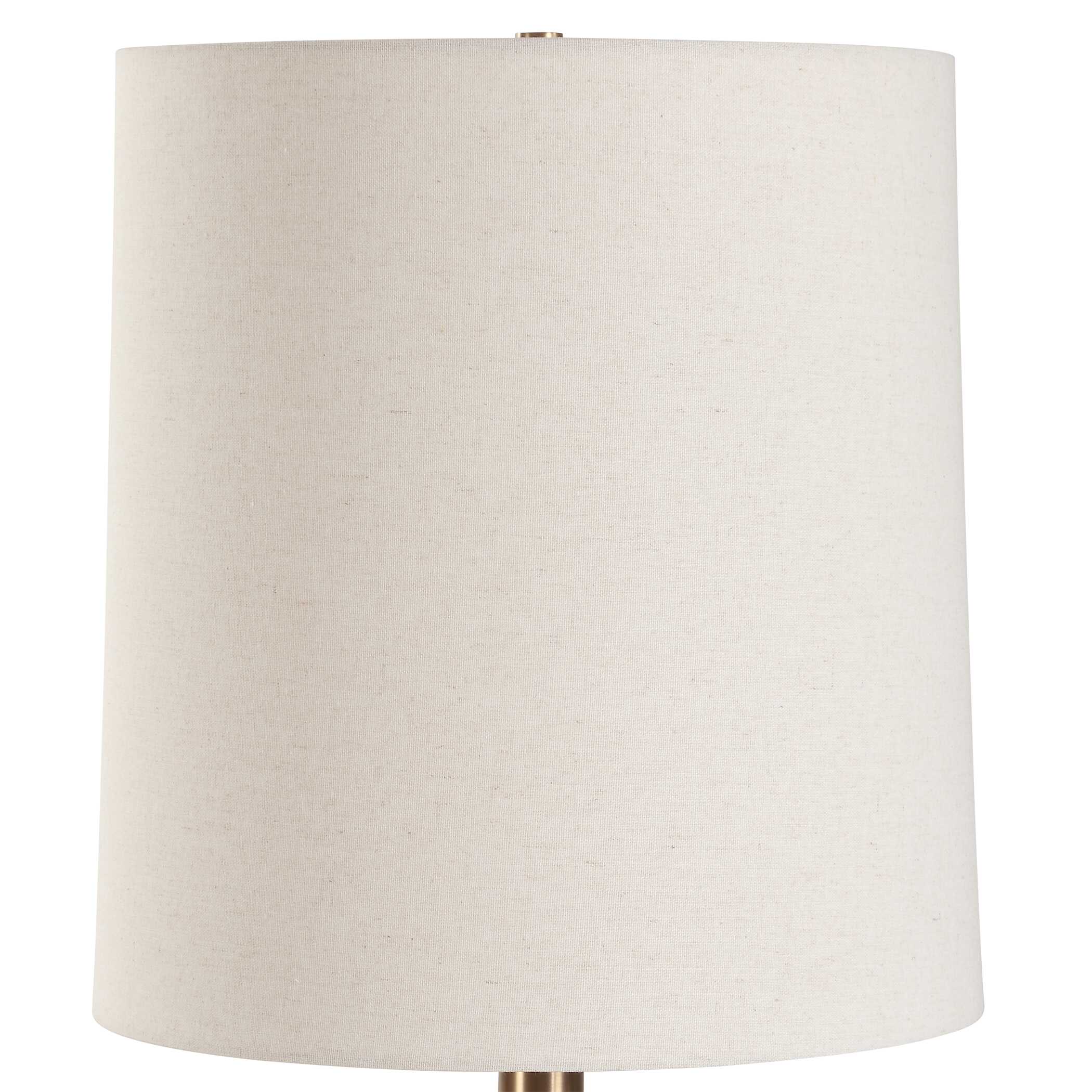 Uttermost Bower Matt Black Table Lamp