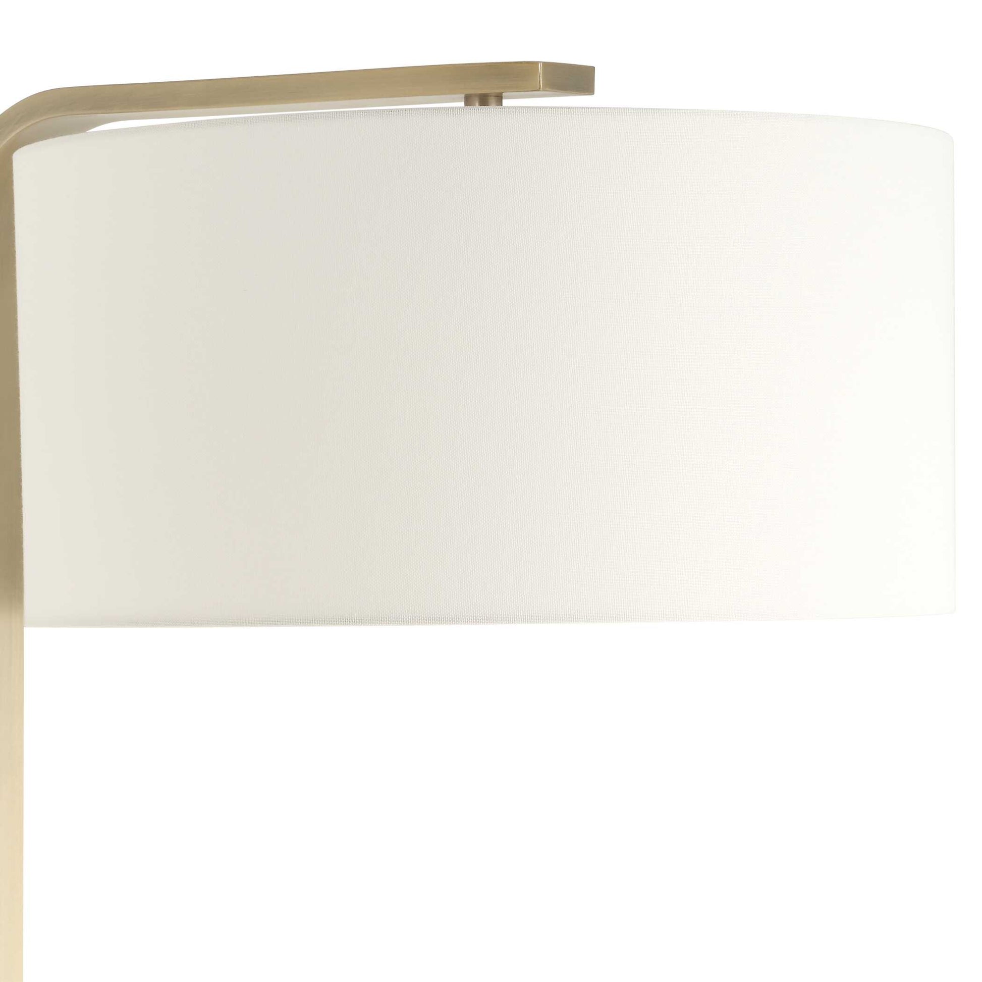Uttermost Laight Antique Brass Floor Lamp
