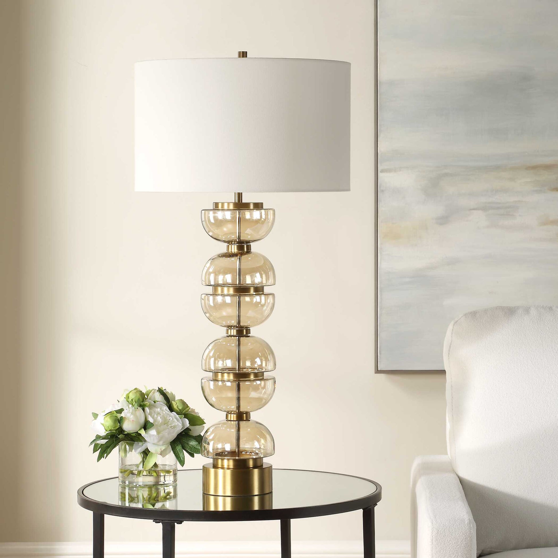 Uttermost Assemble Half-Sphere Table Lamp