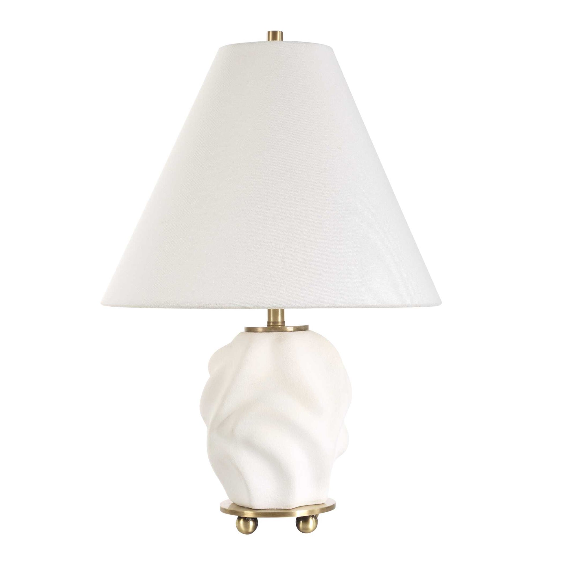 Uttermost Bora White Accent Lamp