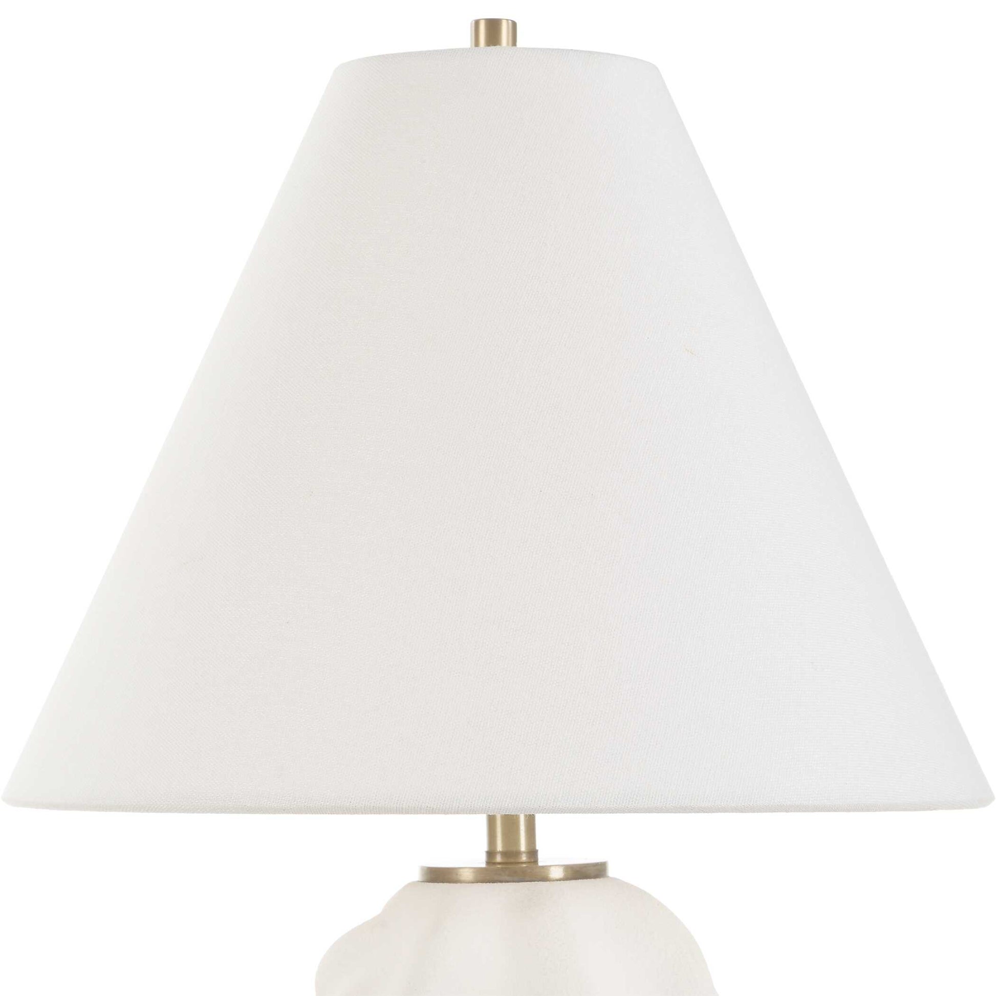 Uttermost Bora White Accent Lamp