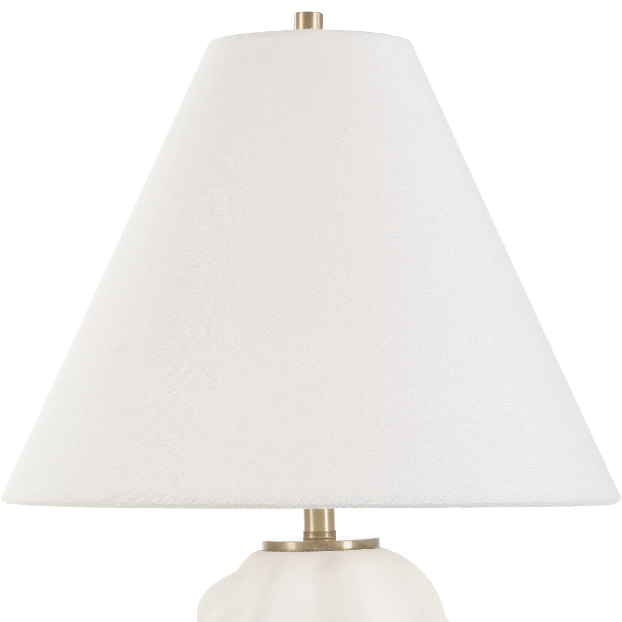 Uttermost Bora White Accent Lamp