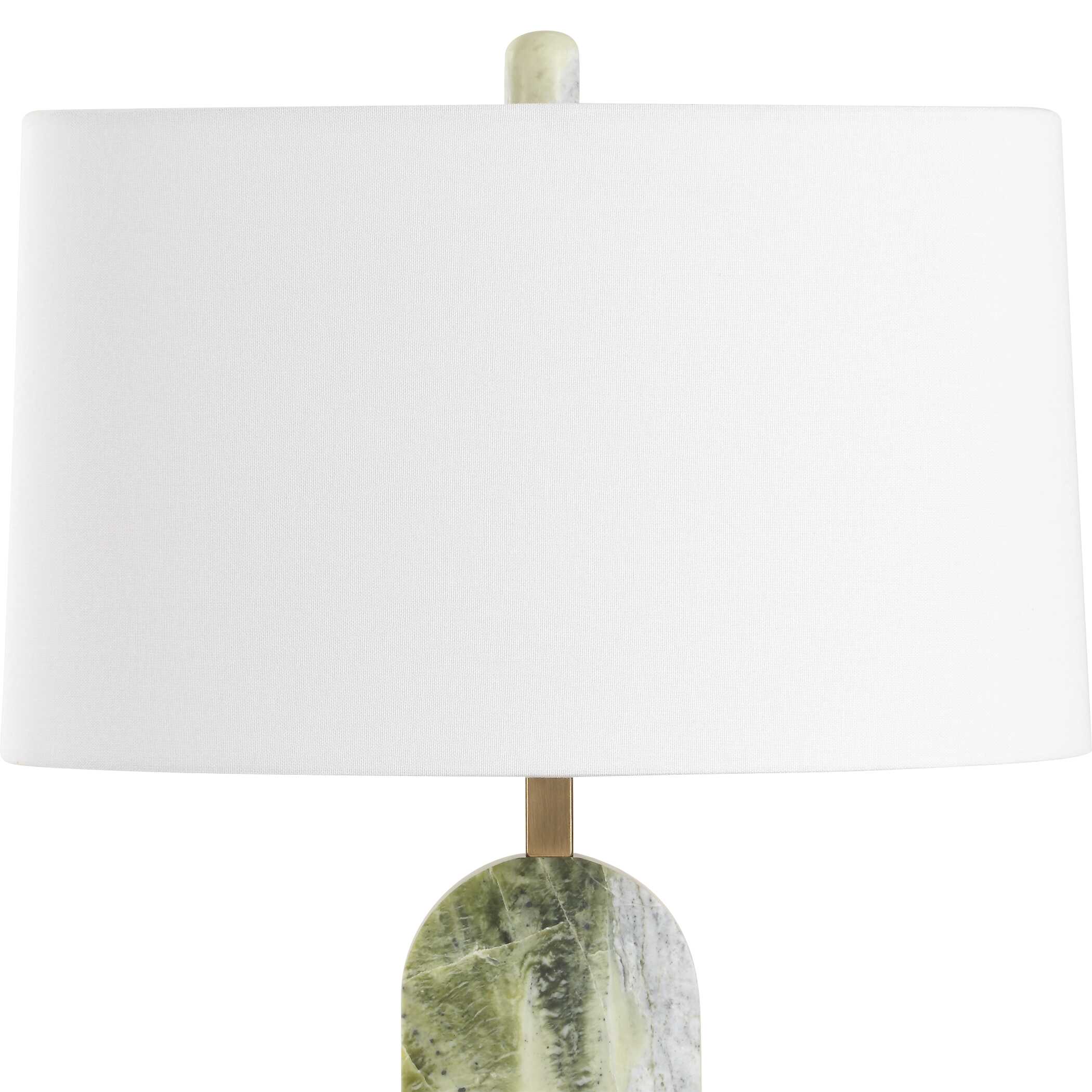 Uttermost Moorea Green Marble Table Lamp