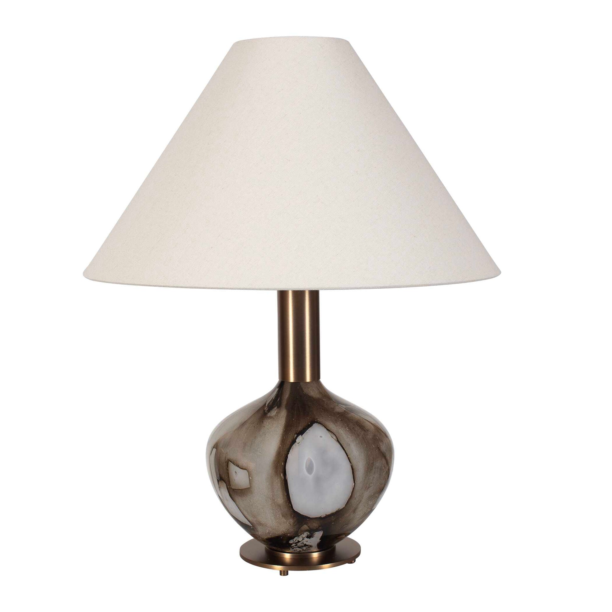 Uttermost Montagu Dark Brown Table Lamp