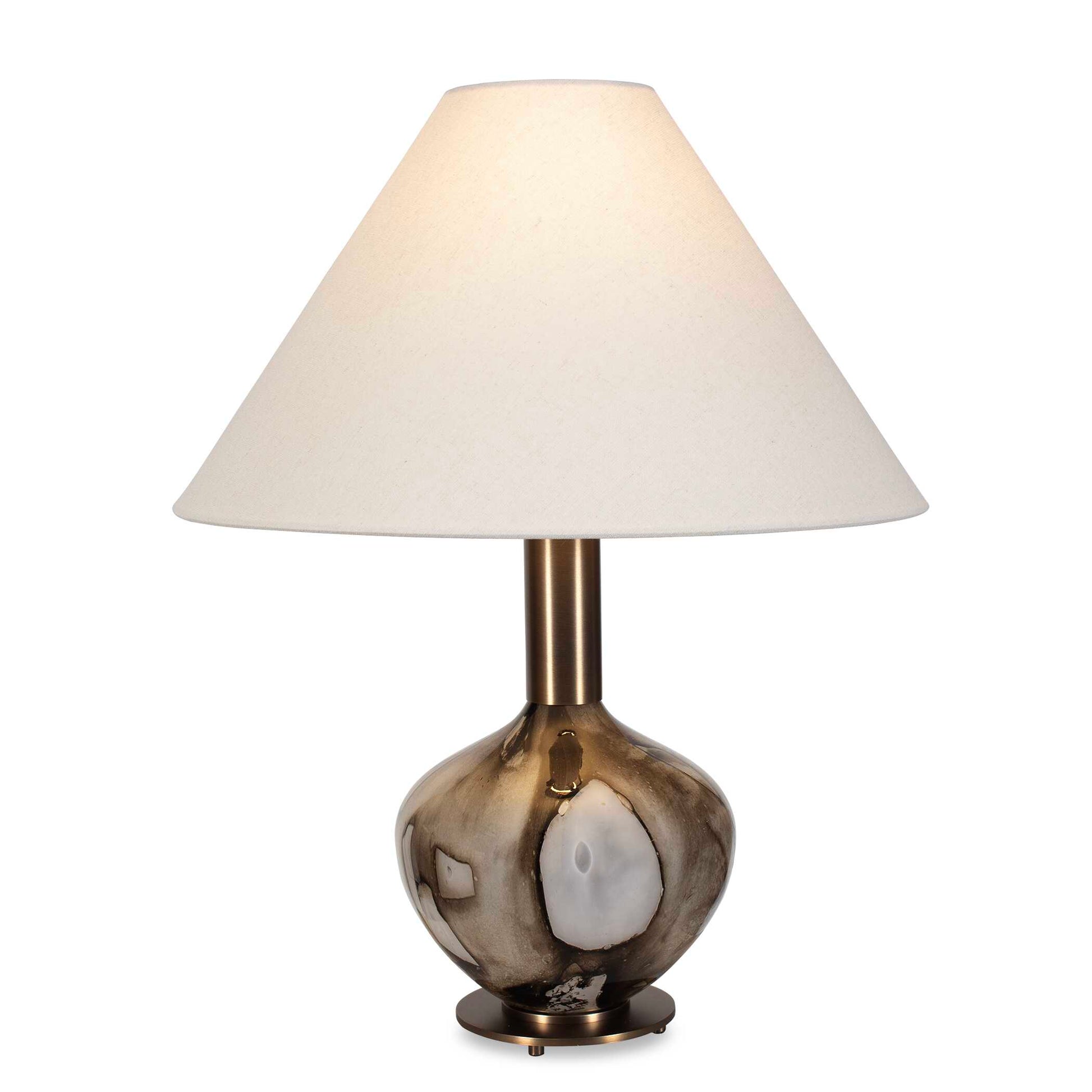 Uttermost Montagu Dark Brown Table Lamp