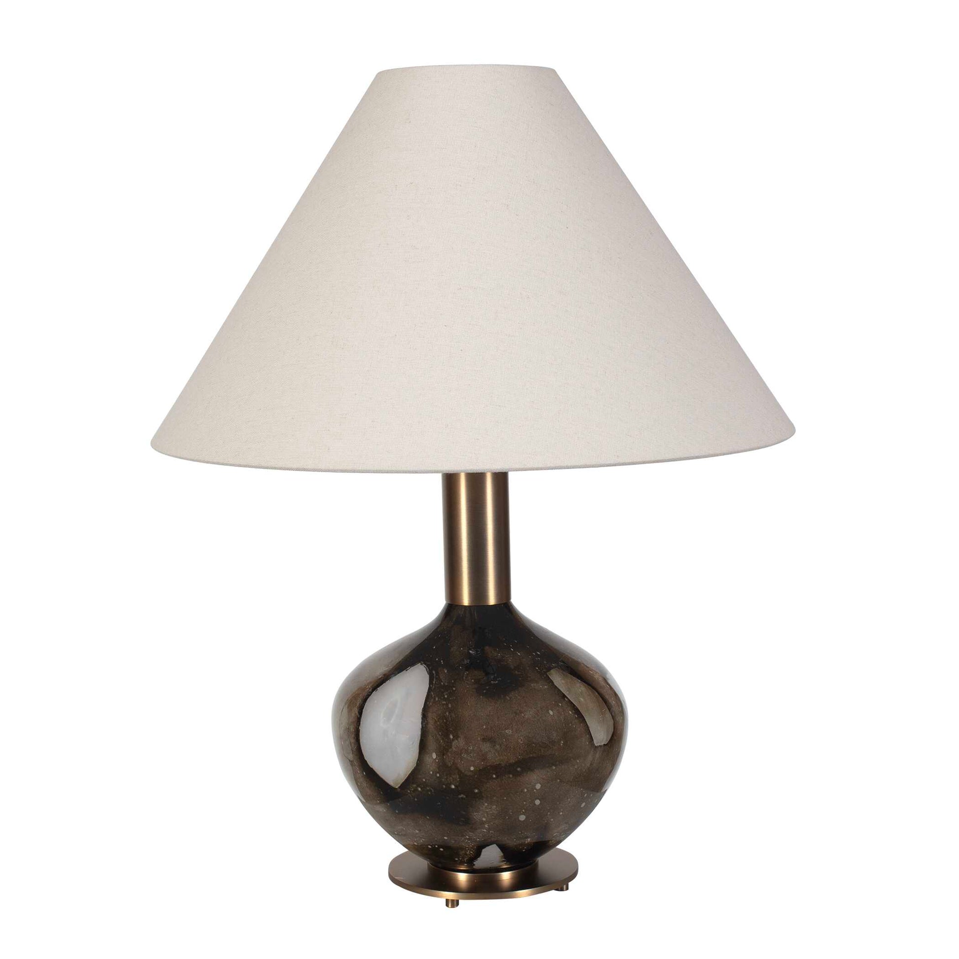 Uttermost Montagu Dark Brown Table Lamp