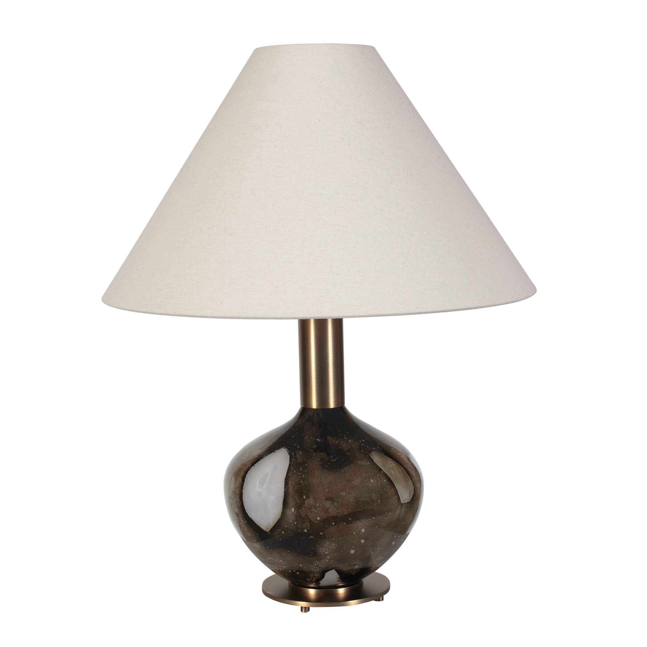 Uttermost Montagu Dark Brown Table Lamp