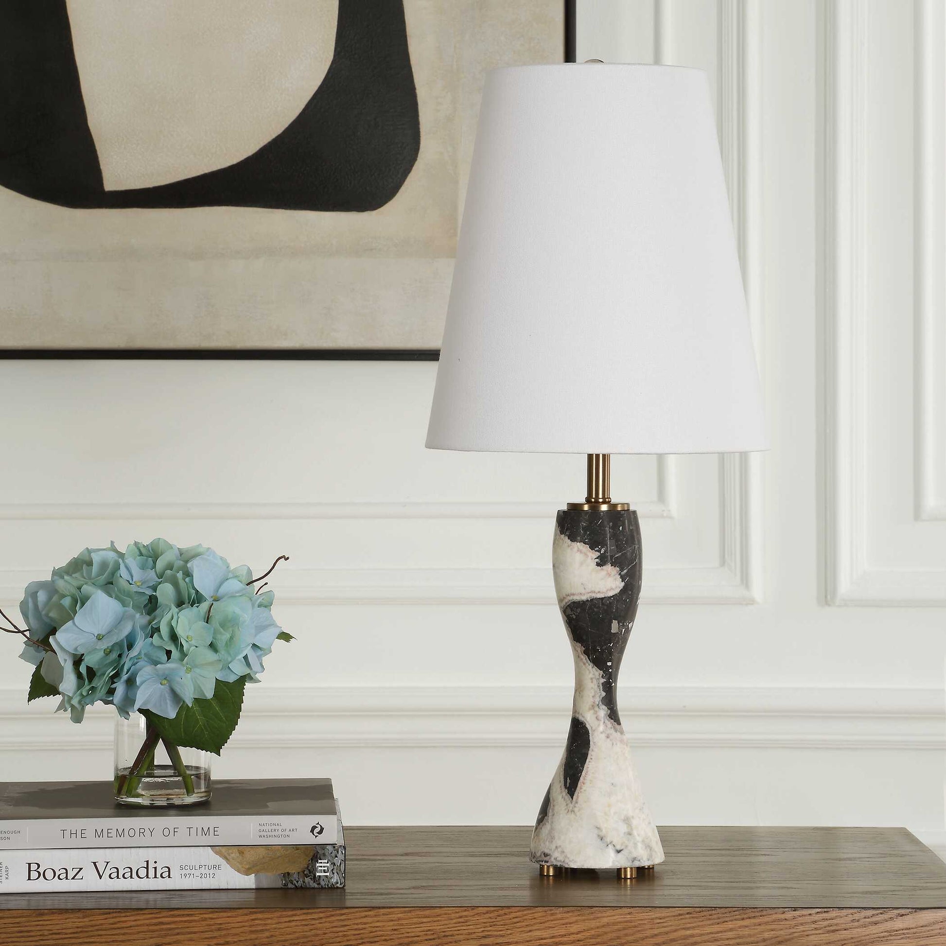Uttermost Marcela Panda Marble Buffet Lamp