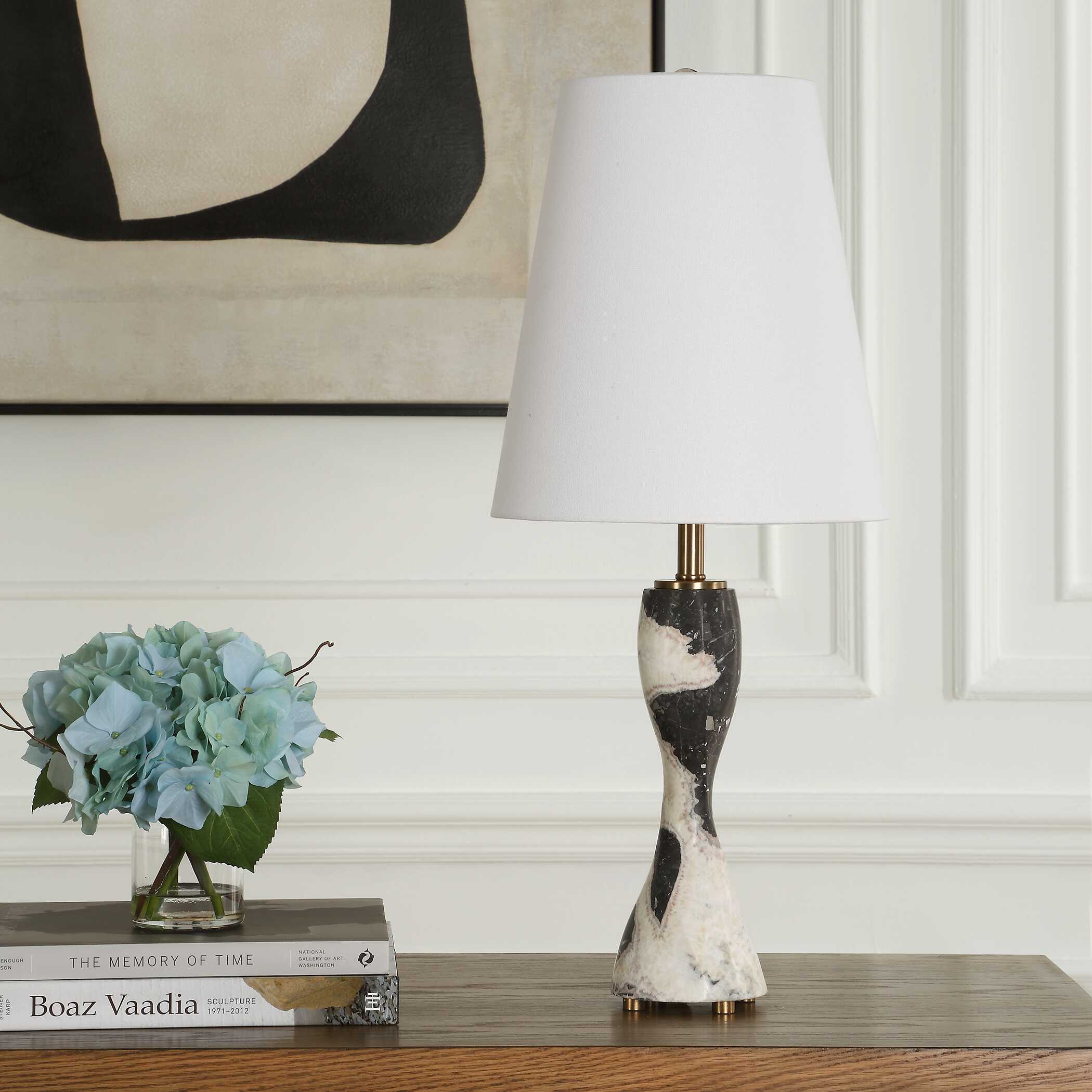 Uttermost Marcela Panda Marble Buffet Lamp