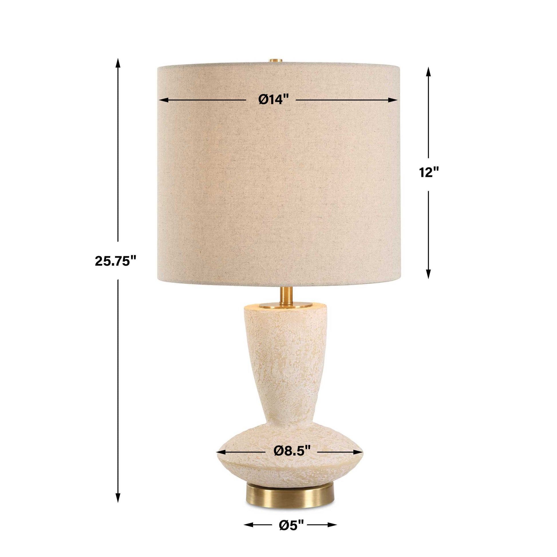 Uttermost Doreyn Ivory Table Lamp