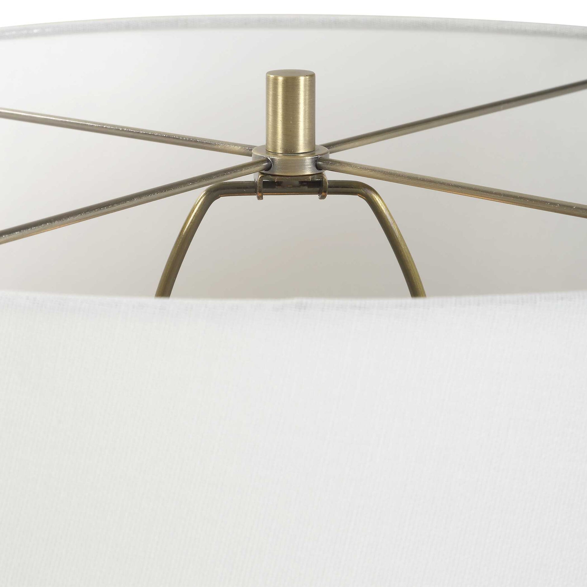 Uttermost Nocturne Aged Black Table Lamp