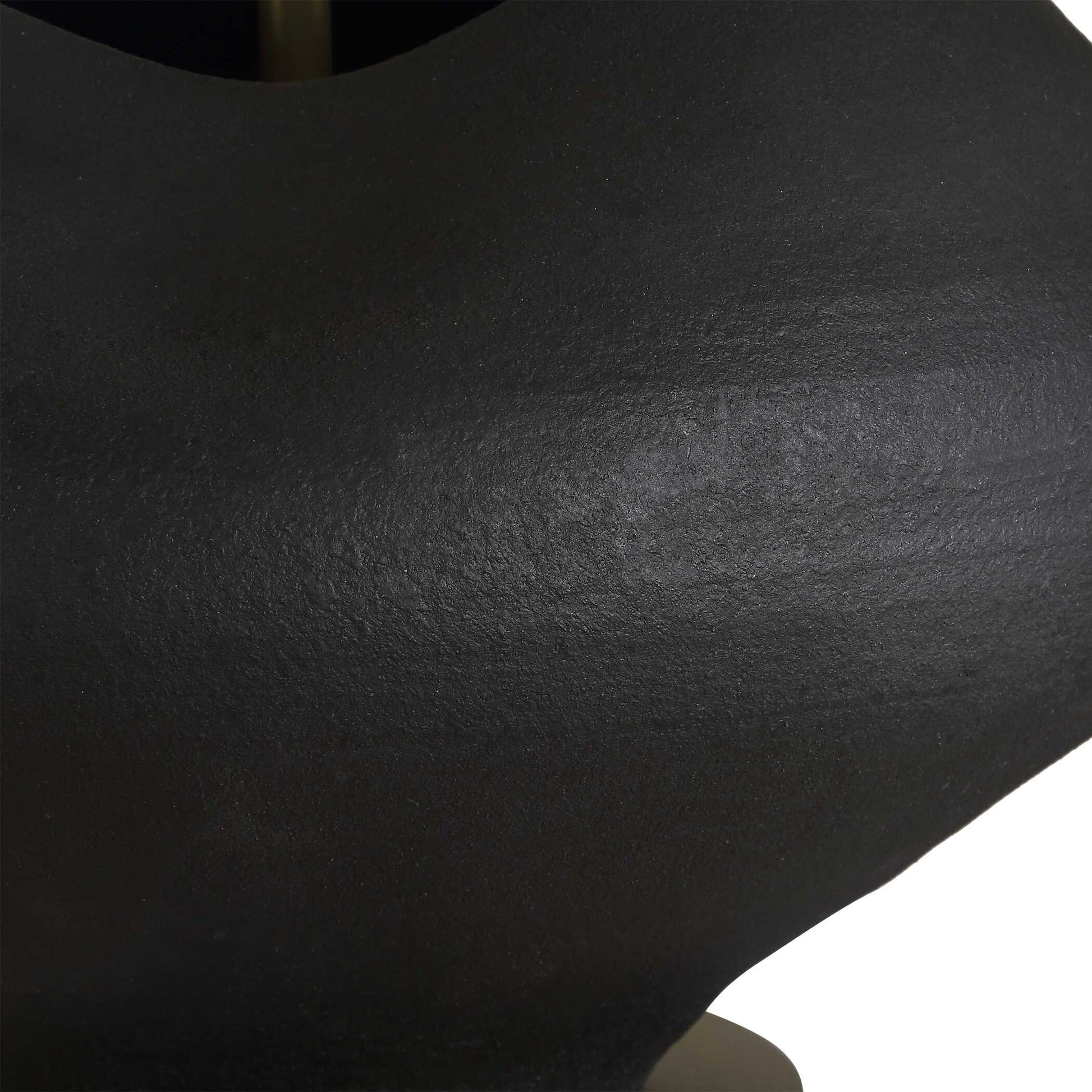 Uttermost Nocturne Aged Black Table Lamp