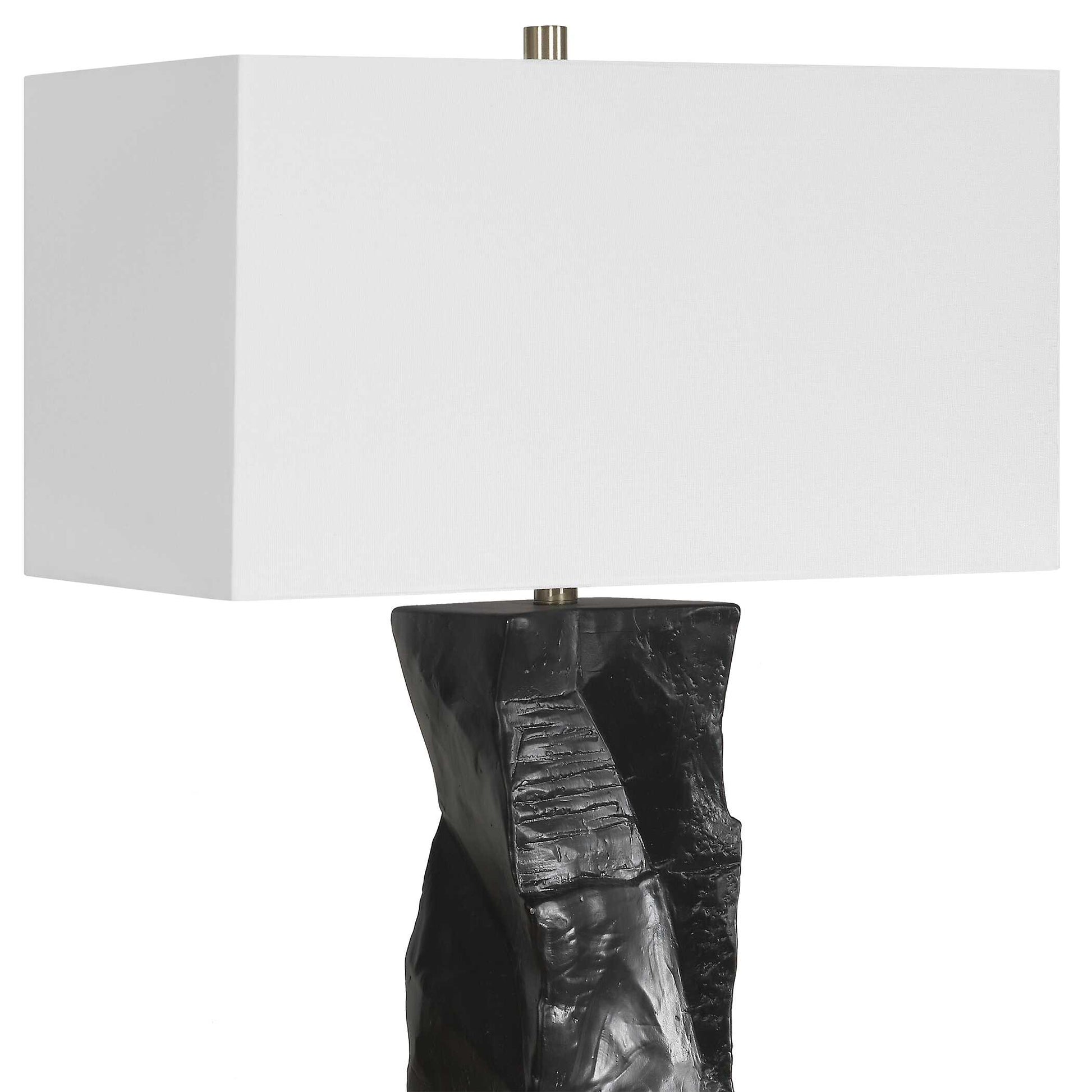 Uttermost Altaria Black Table Lamp