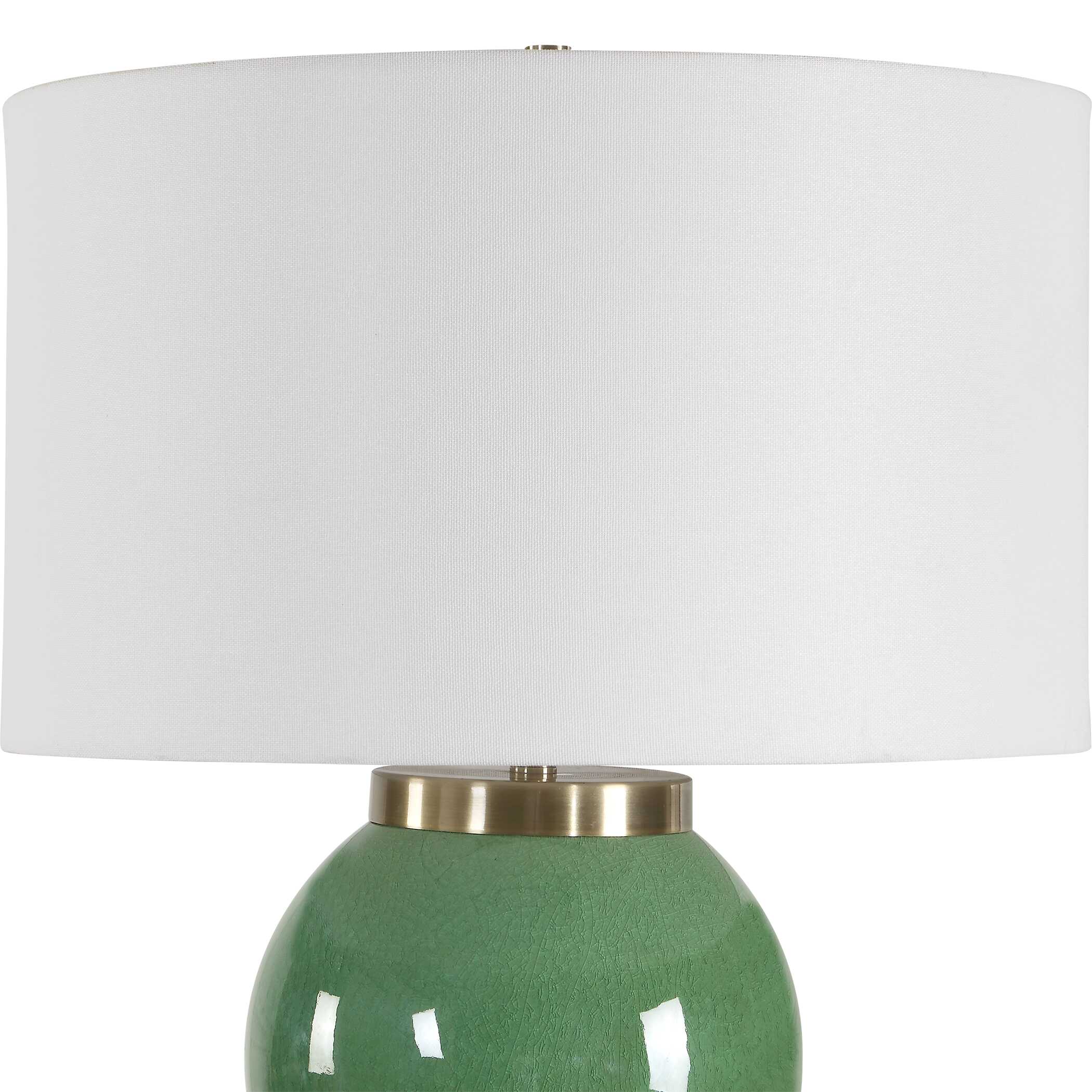 Uttermost Banner Green Spheres Table Lamp