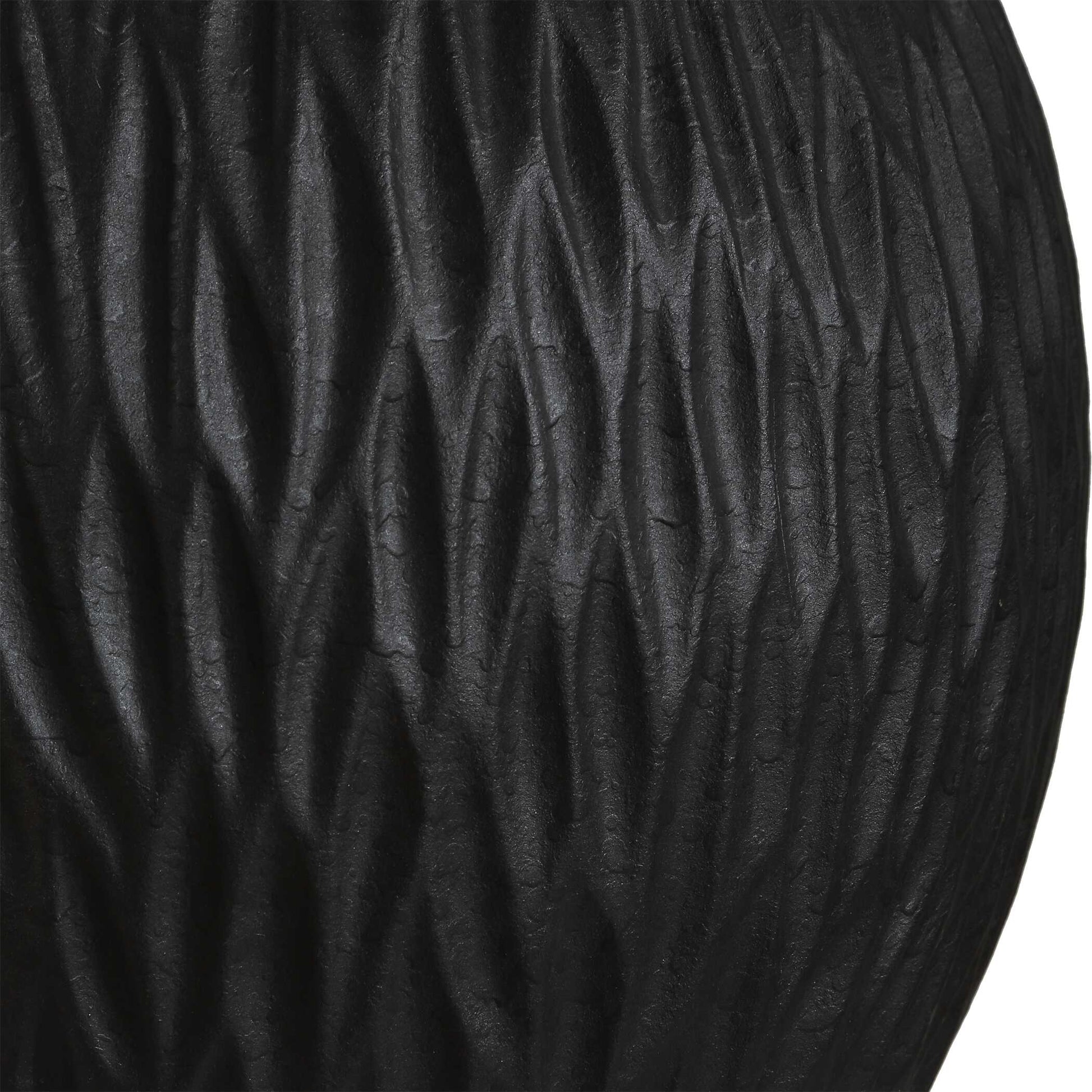 Uttermost Levee Satin Black Table Lamp
