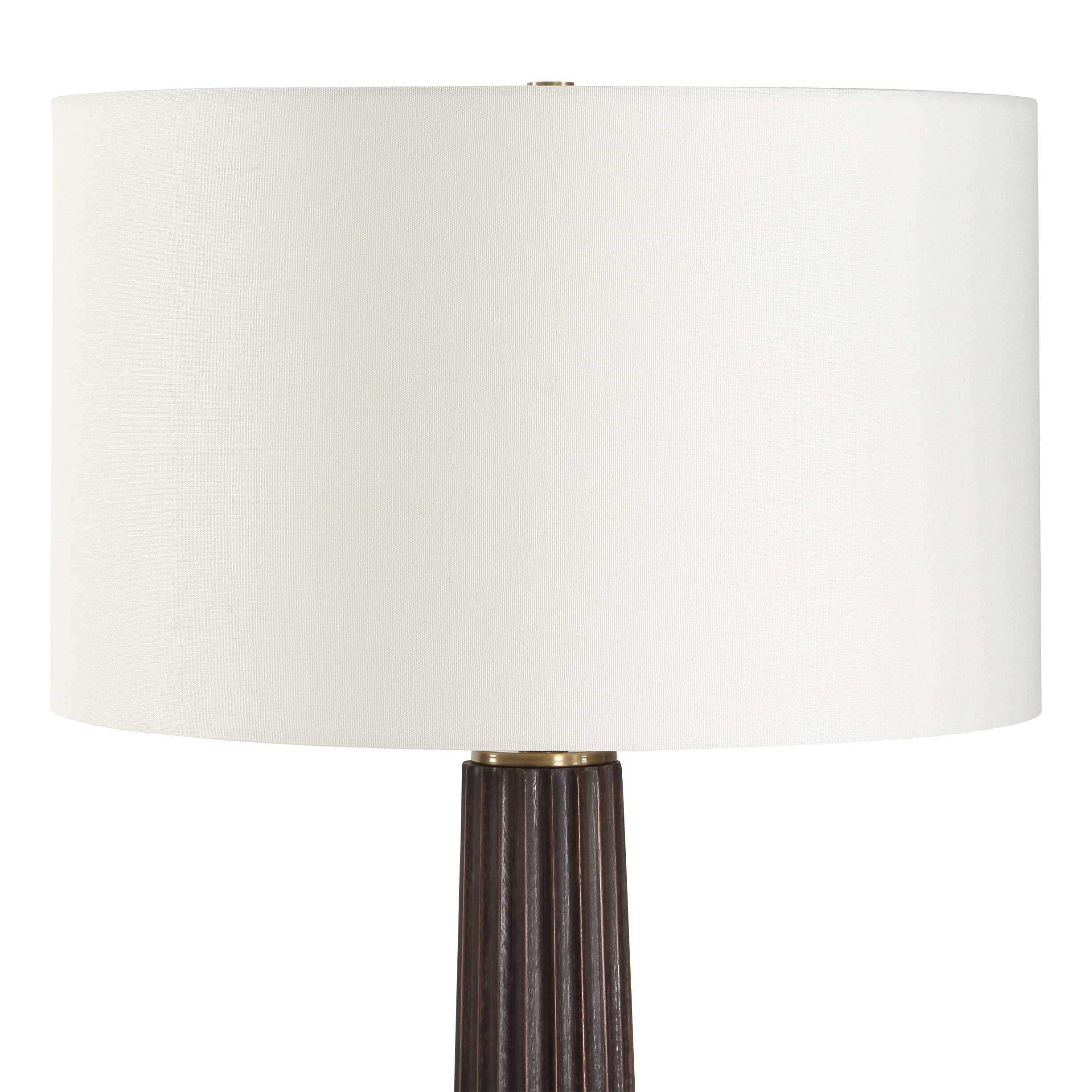 Uttermost Forage Dark Oak Floor Lamp