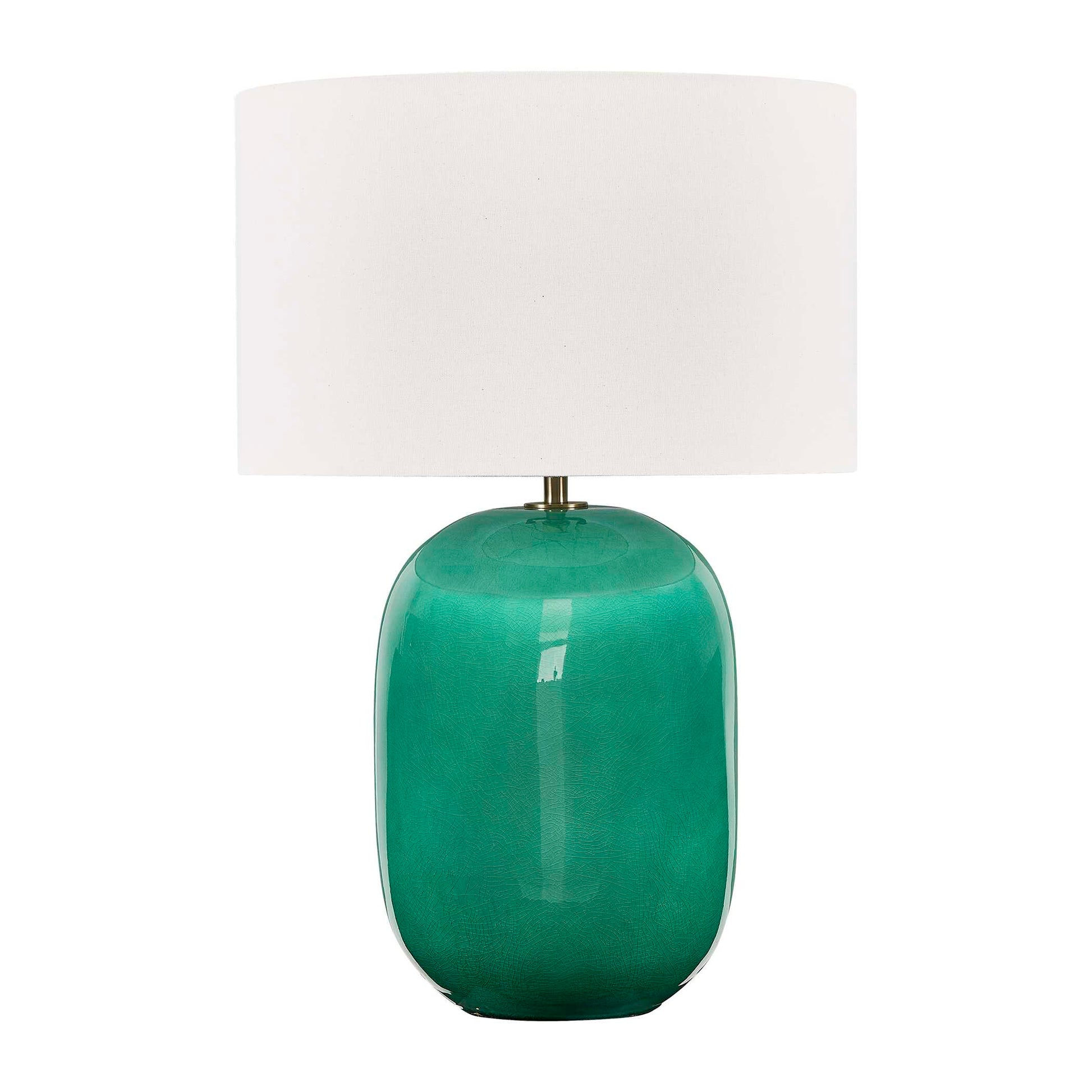 Uttermost Hollis Teal Table Lamp
