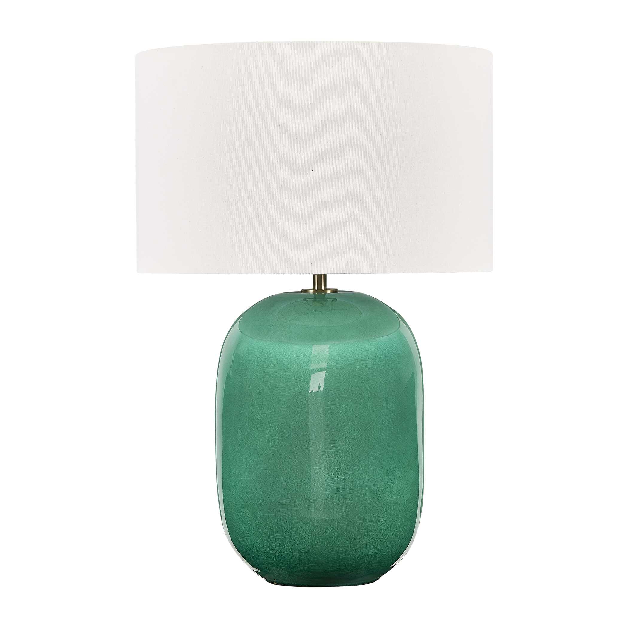 Uttermost Hollis Teal Table Lamp