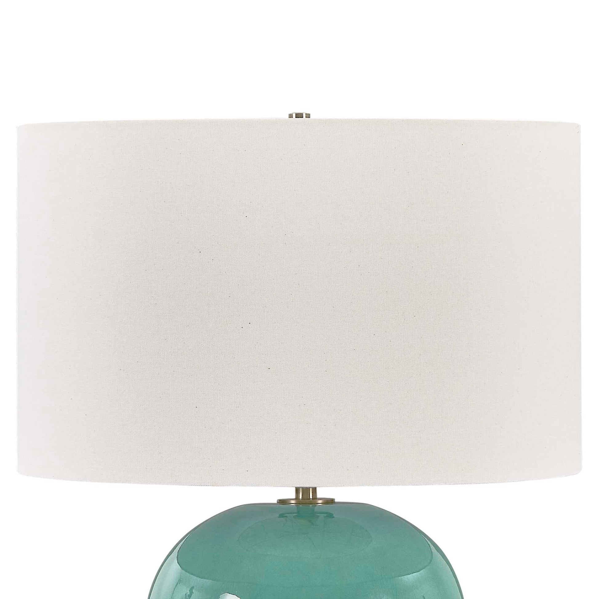 Uttermost Hollis Teal Table Lamp