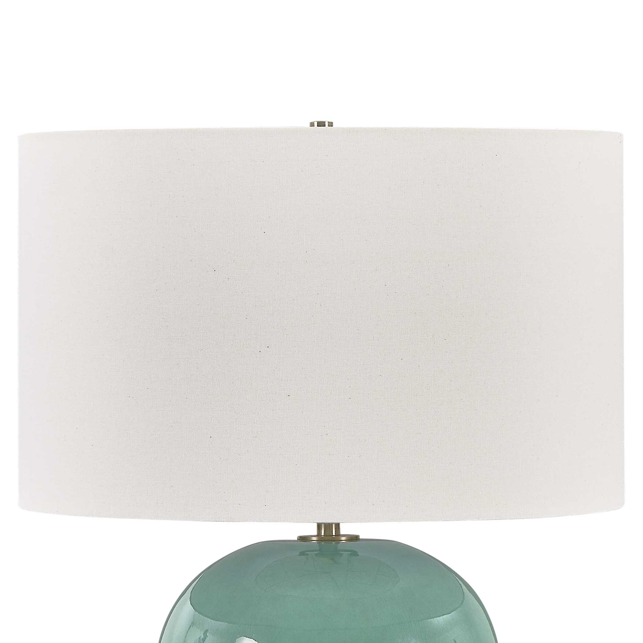 Uttermost Hollis Teal Table Lamp