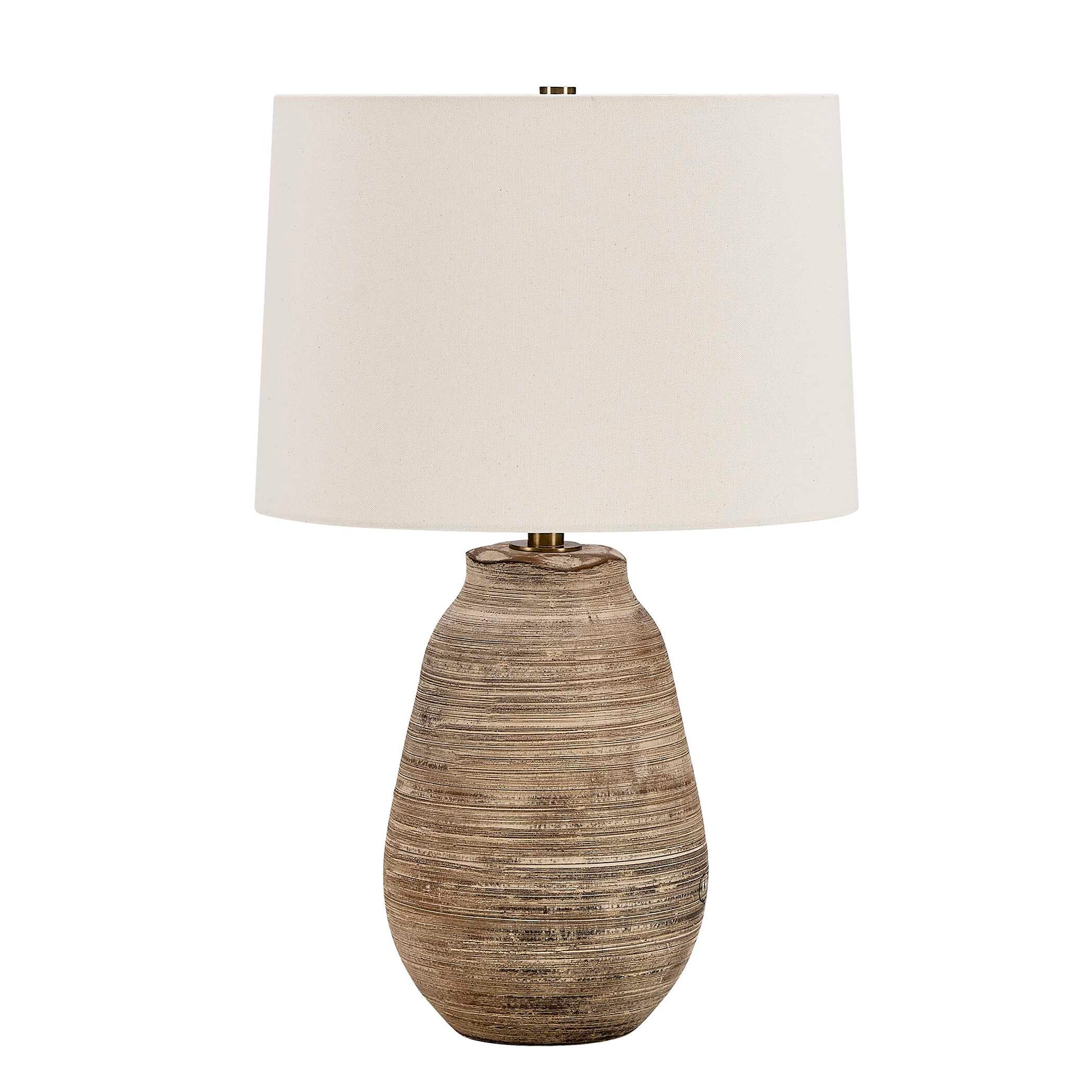 Uttermost Tonachio Etched Urn Table Lamp