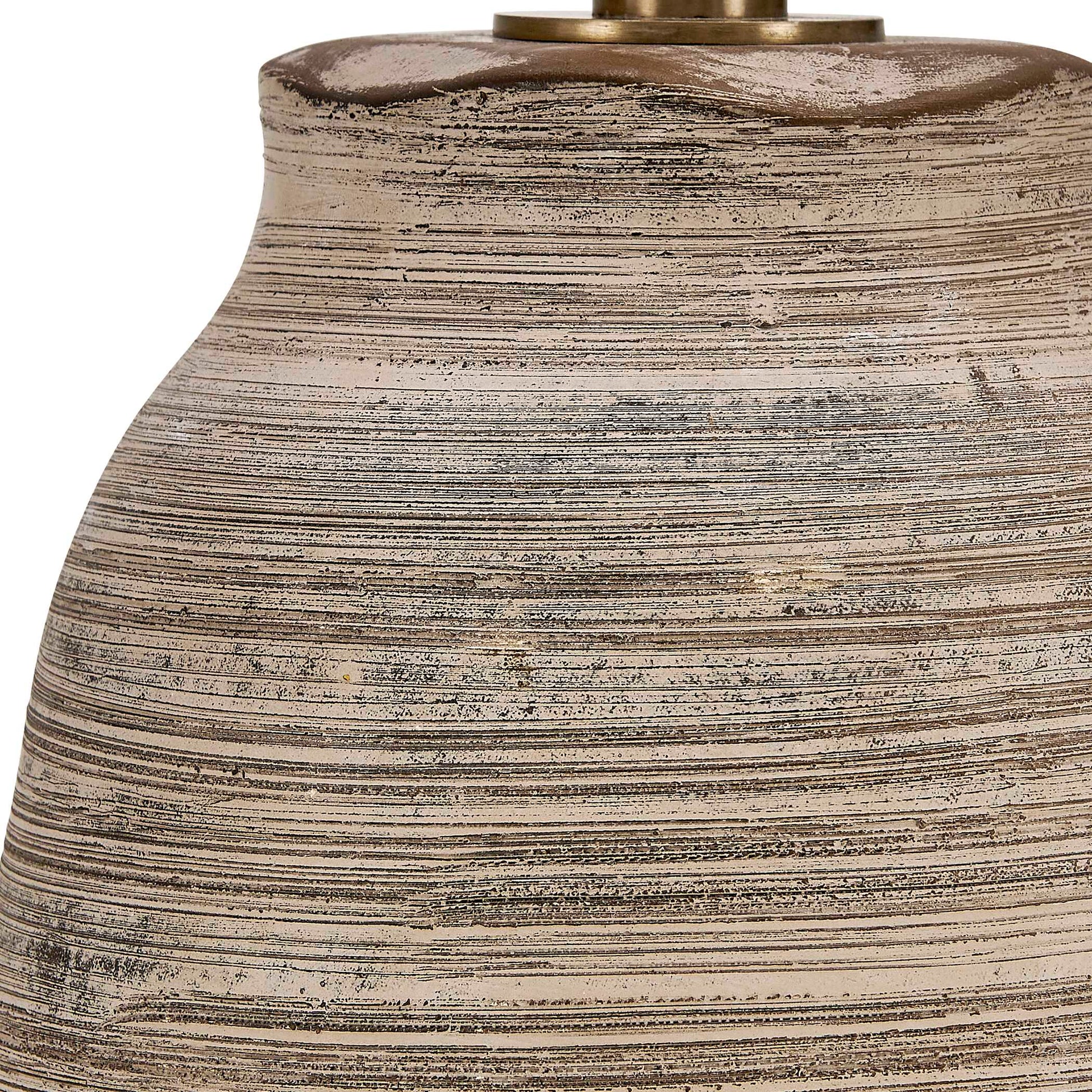Uttermost Tonachio Etched Urn Table Lamp