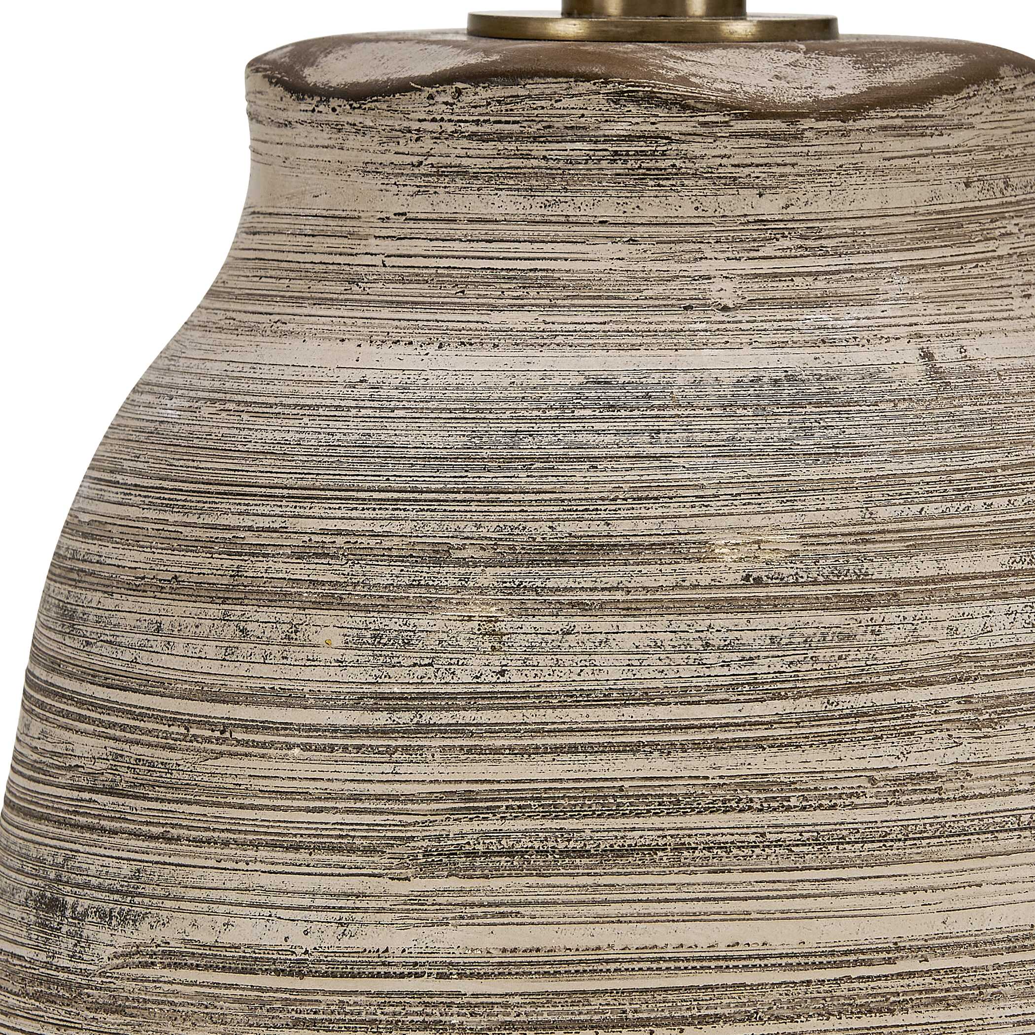 Uttermost Tonachio Etched Urn Table Lamp