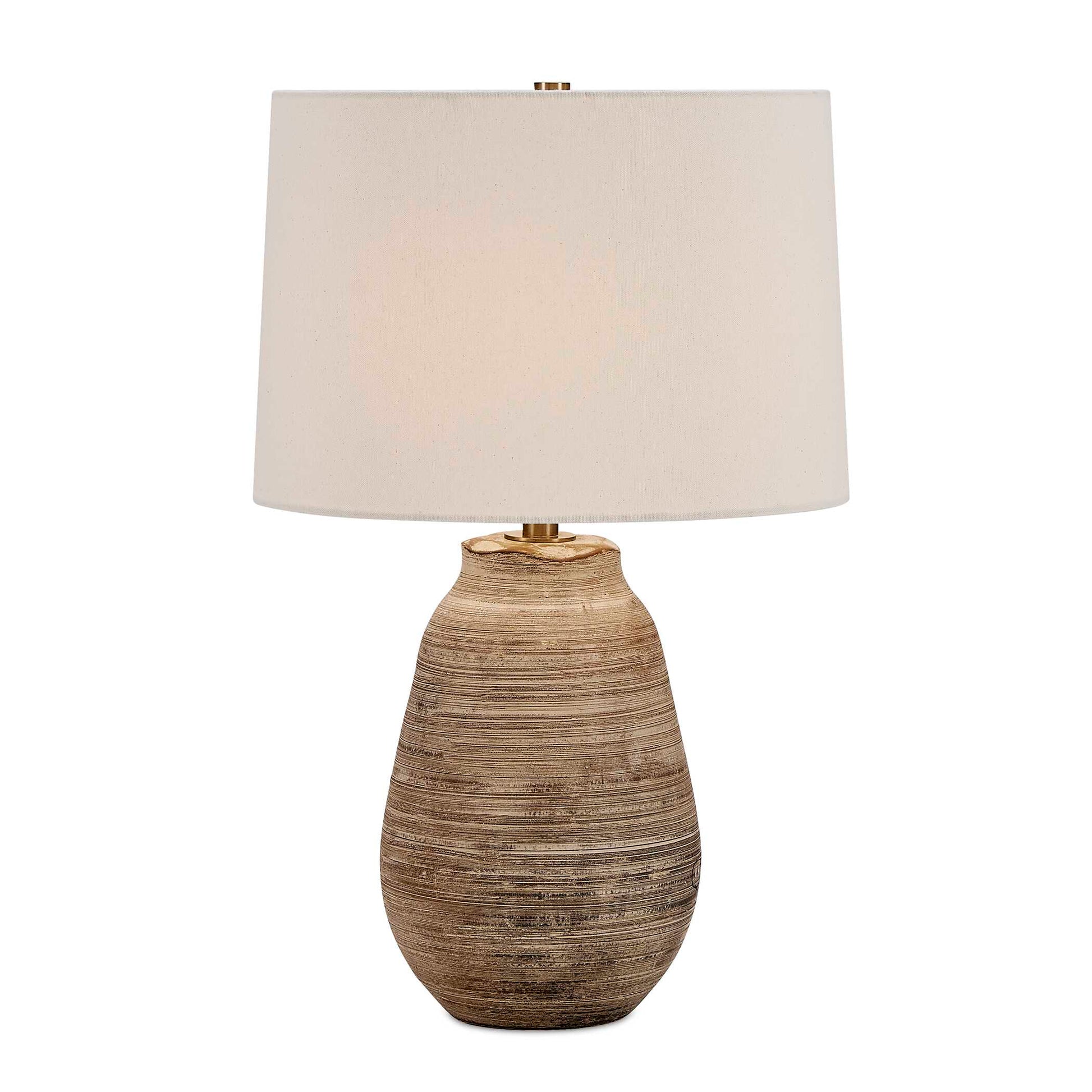 Uttermost Tonachio Etched Urn Table Lamp