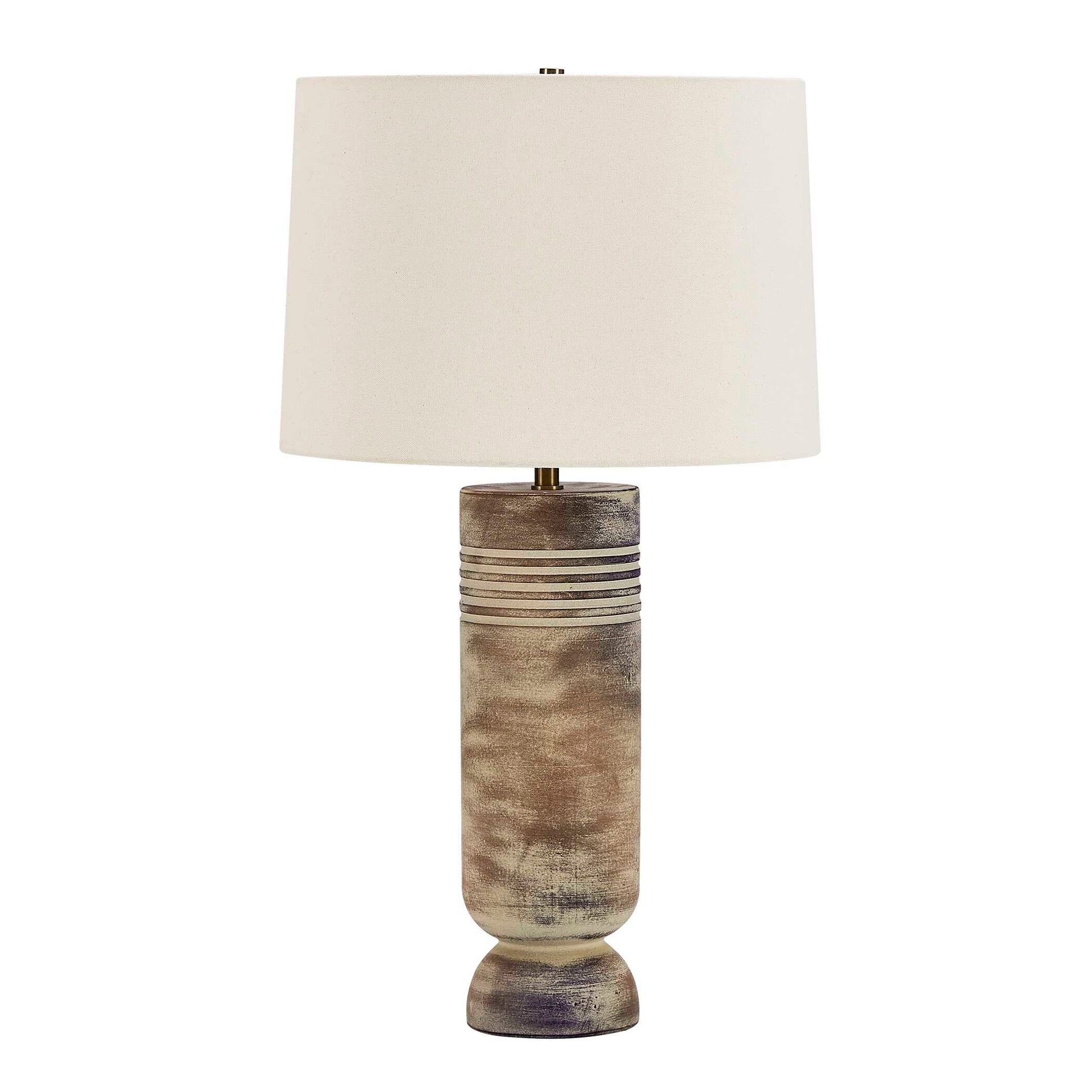 Uttermost Vale Beige Hues Table Lamp
