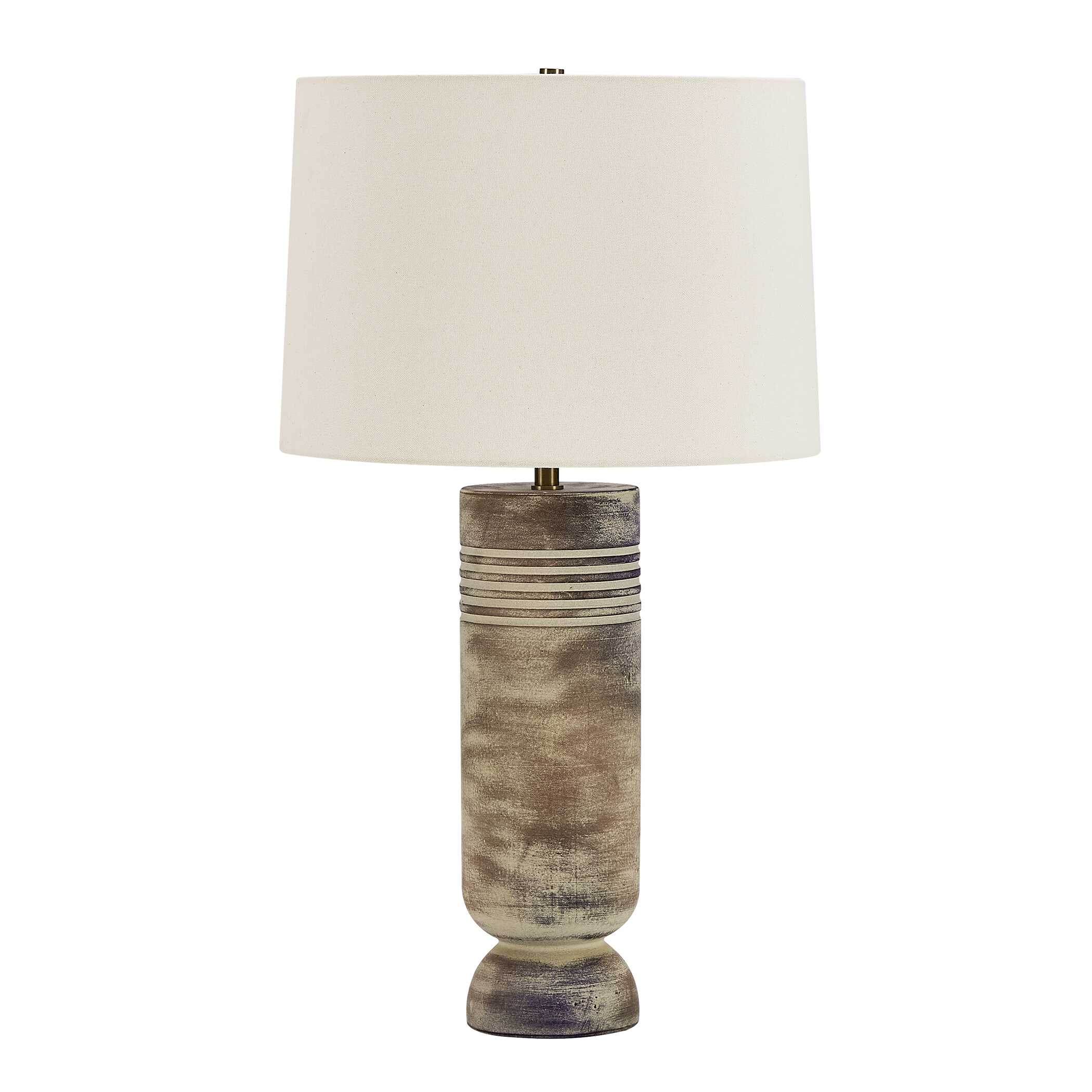 Uttermost Vale Beige Hues Table Lamp