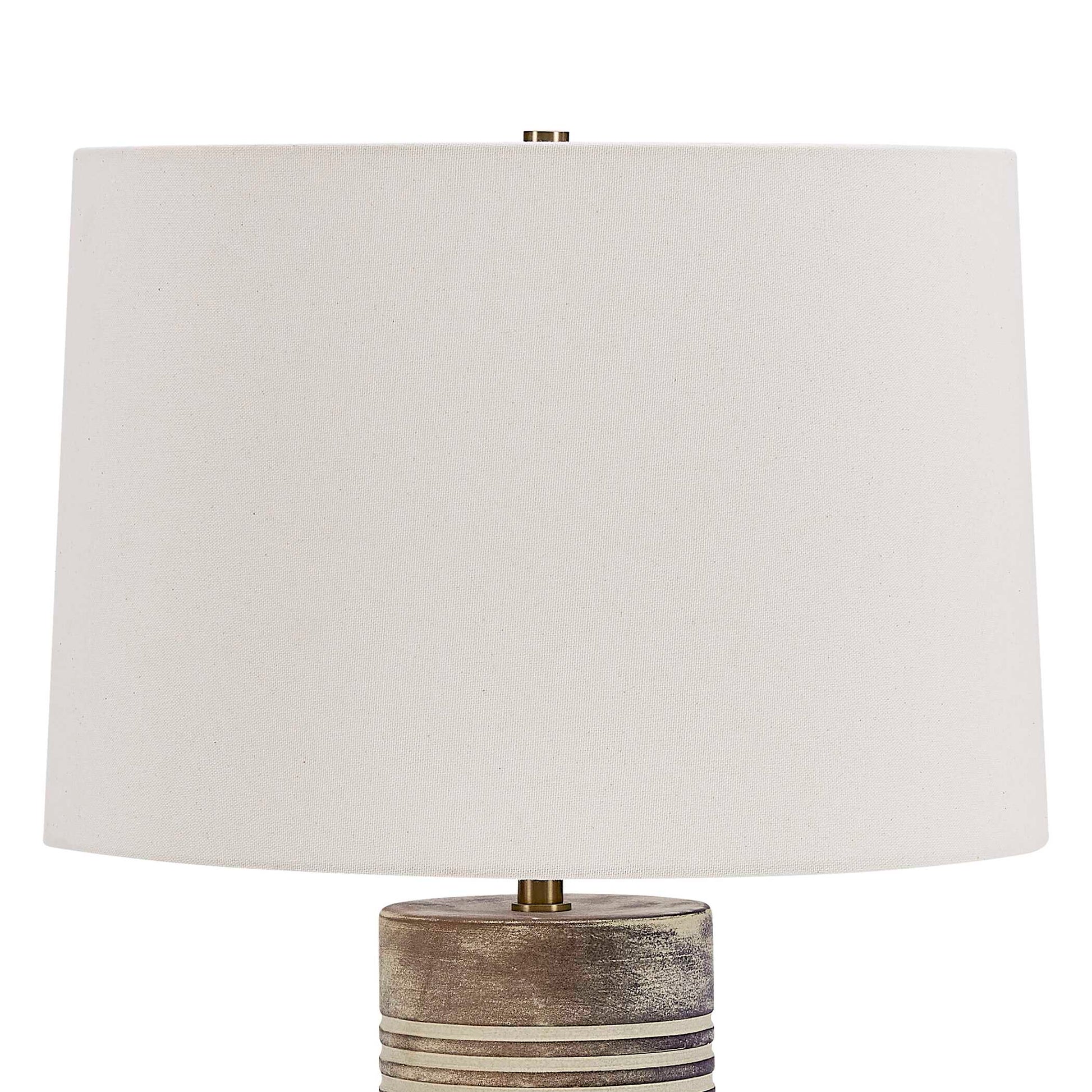 Uttermost Vale Beige Hues Table Lamp