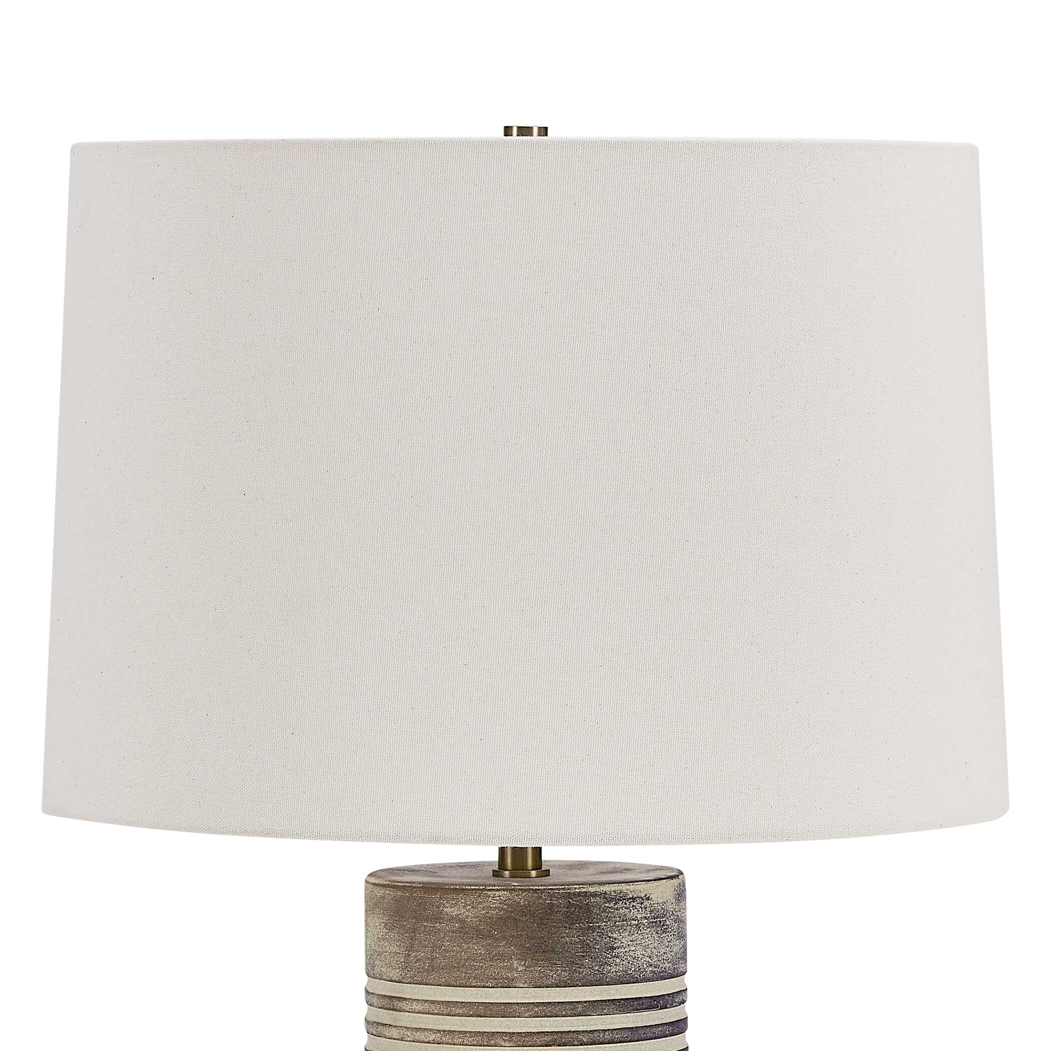 Uttermost Vale Beige Hues Table Lamp