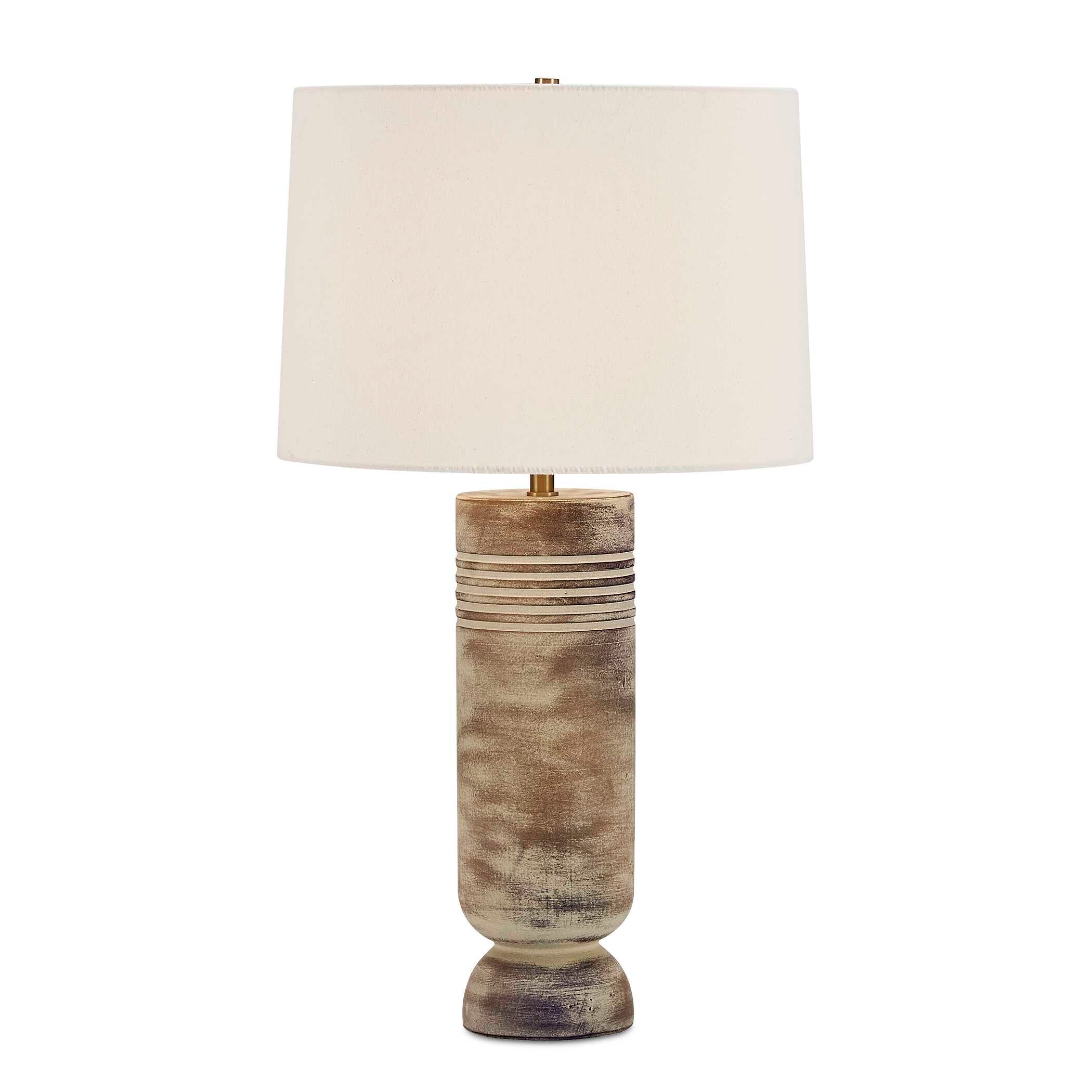 Uttermost Vale Beige Hues Table Lamp
