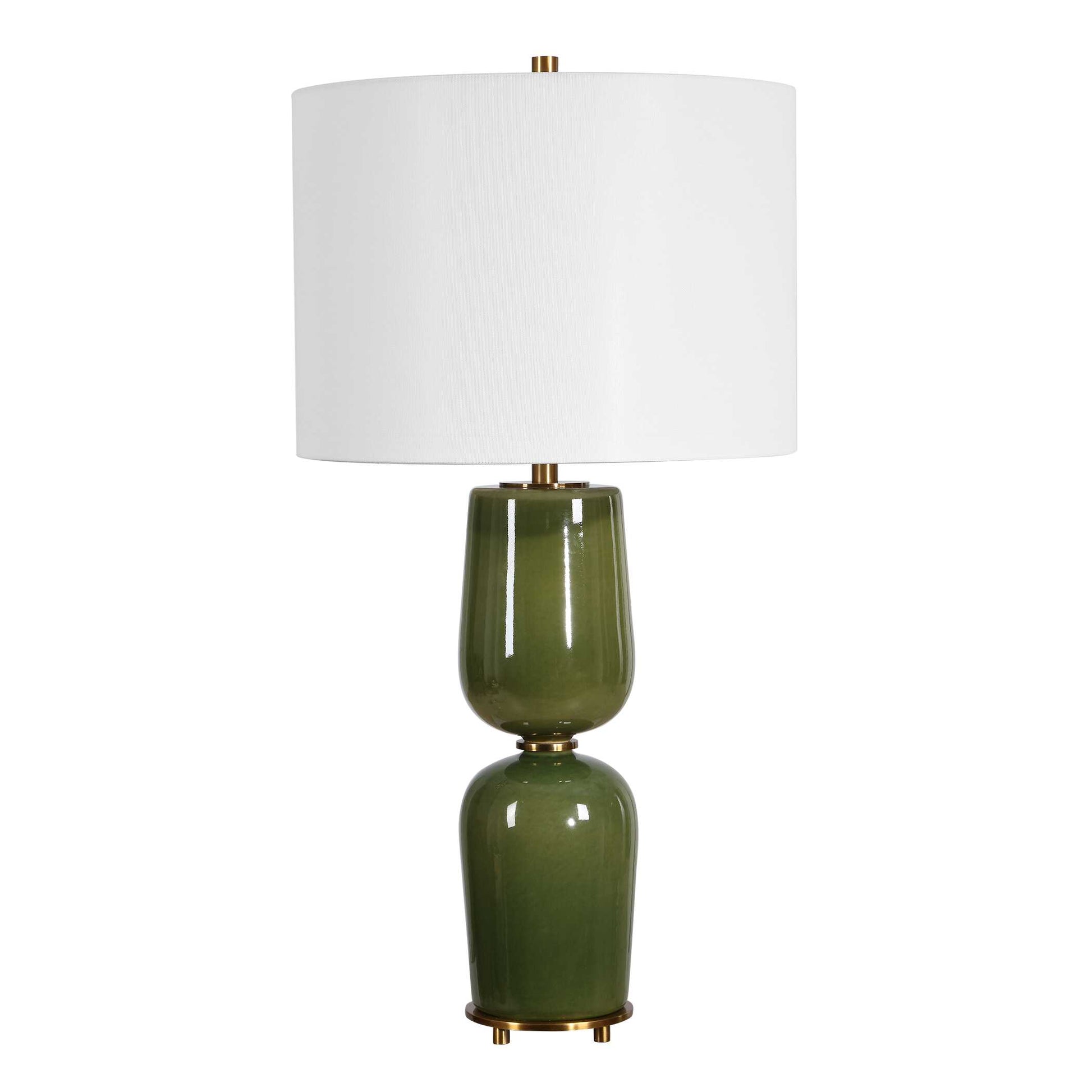 Uttermost Meyer Green Table Lamp