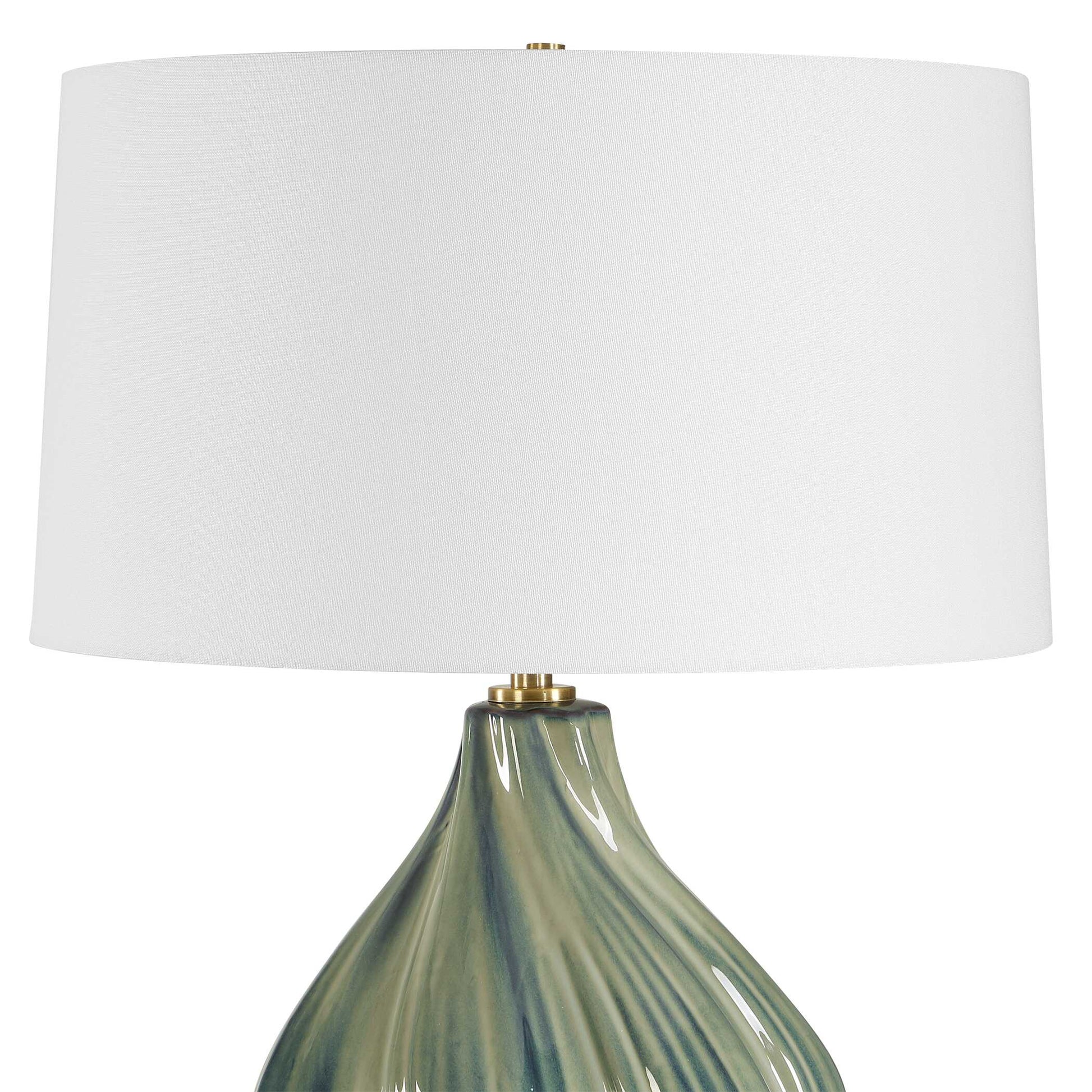 Uttermost Tausha Green Table Lamp