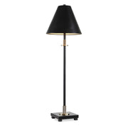 Vinehall Black Iron Buffet Lamp