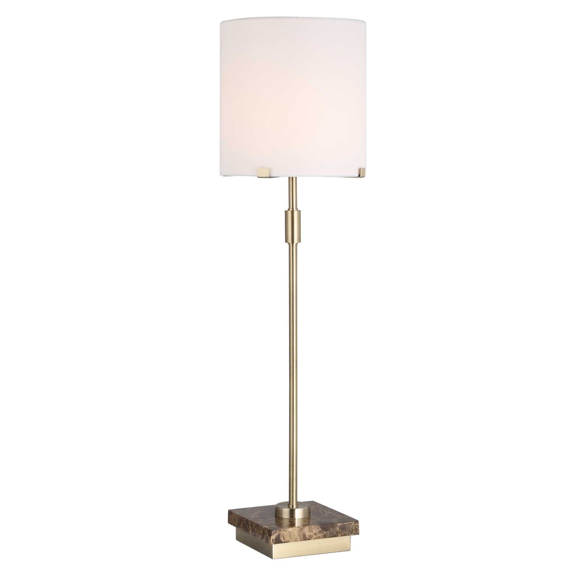 Wrenshaw Round Antique Brass Buffet Lamp