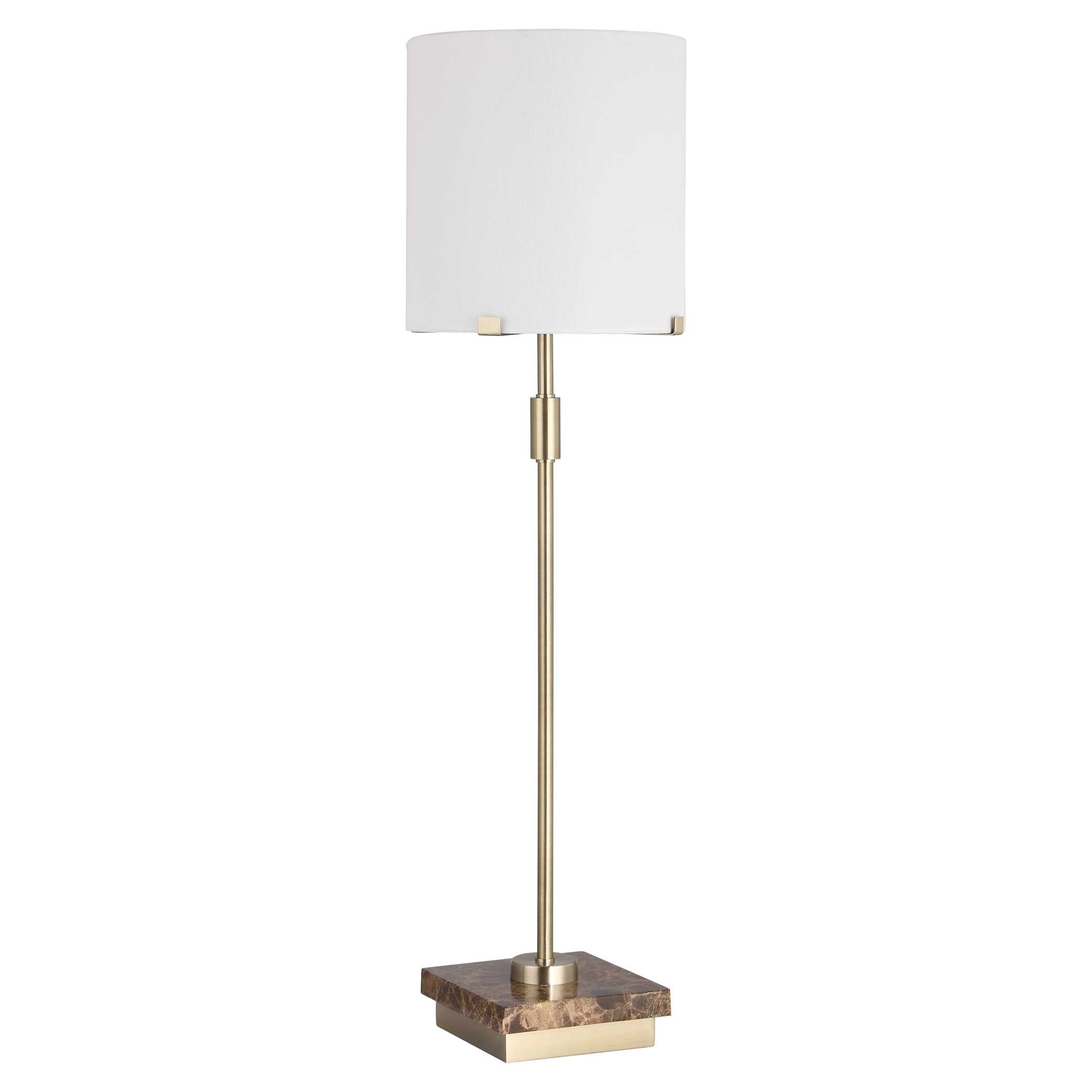 Wrenshaw Round Antique Brass Buffet Lamp