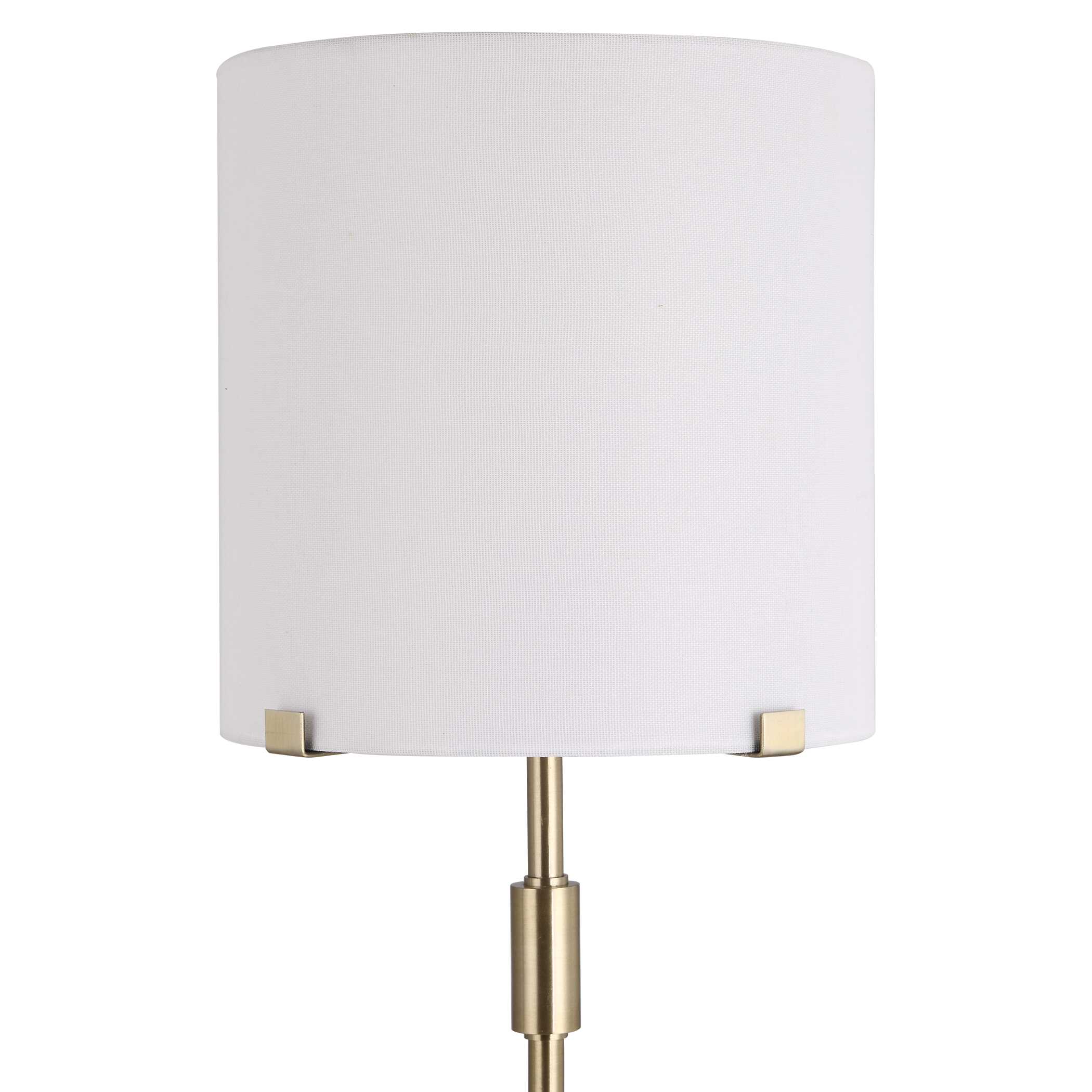 Wrenshaw Round Antique Brass Buffet Lamp