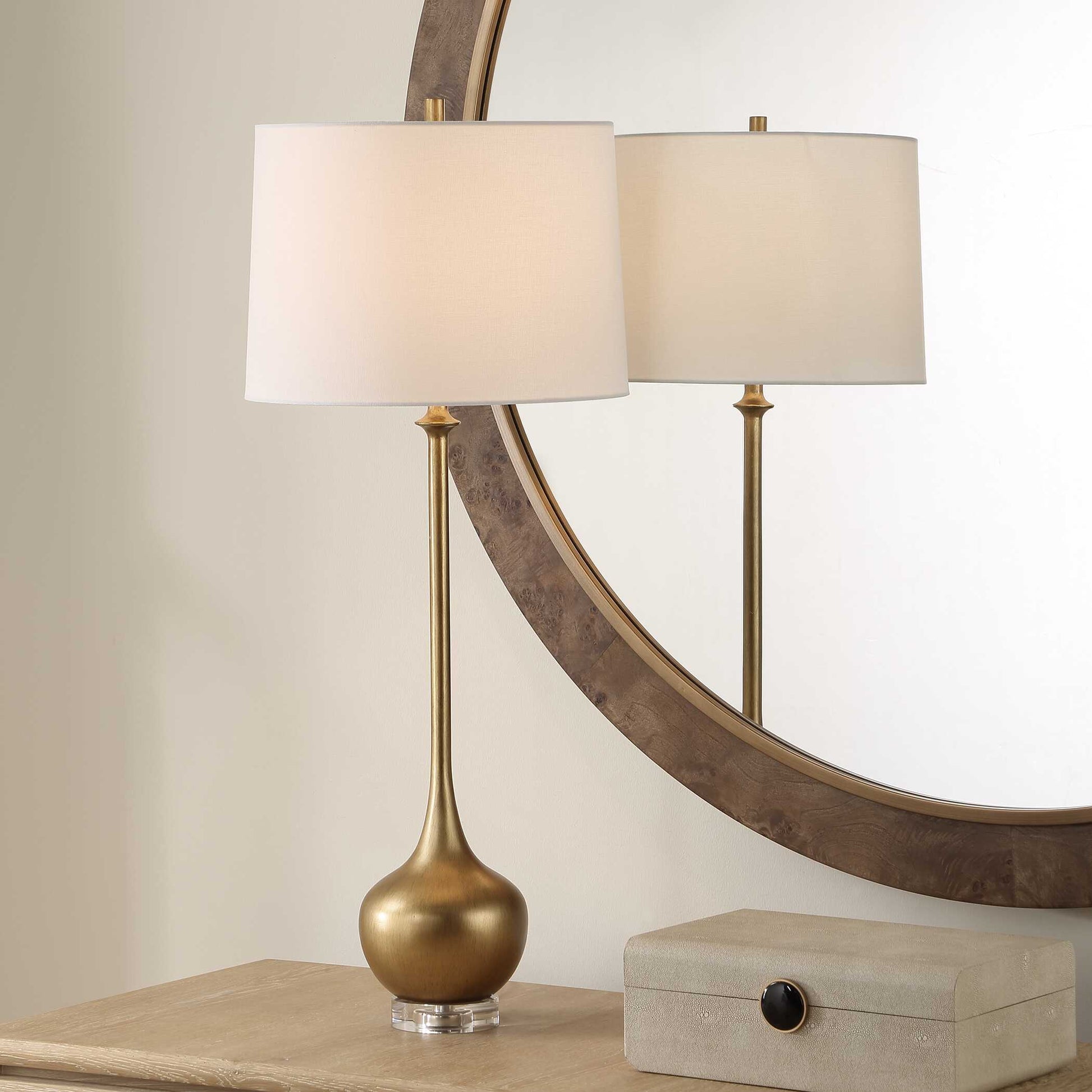Uttermost Good As Gold Buffet Lamp
