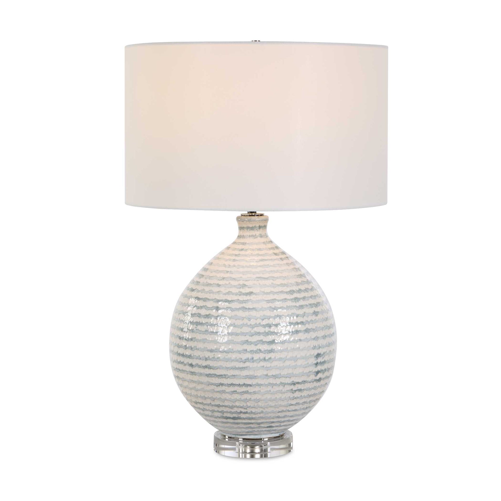 Uttermost Clary Horizontally Striped Table Lamp
