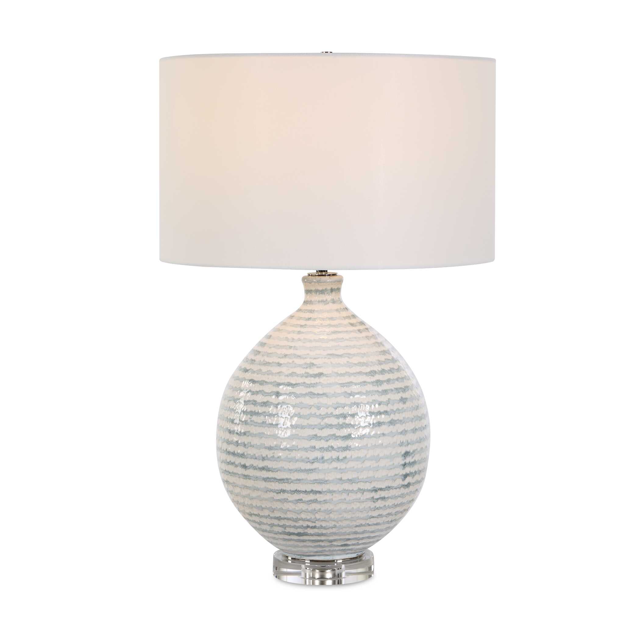 Uttermost Clary Horizontally Striped Table Lamp