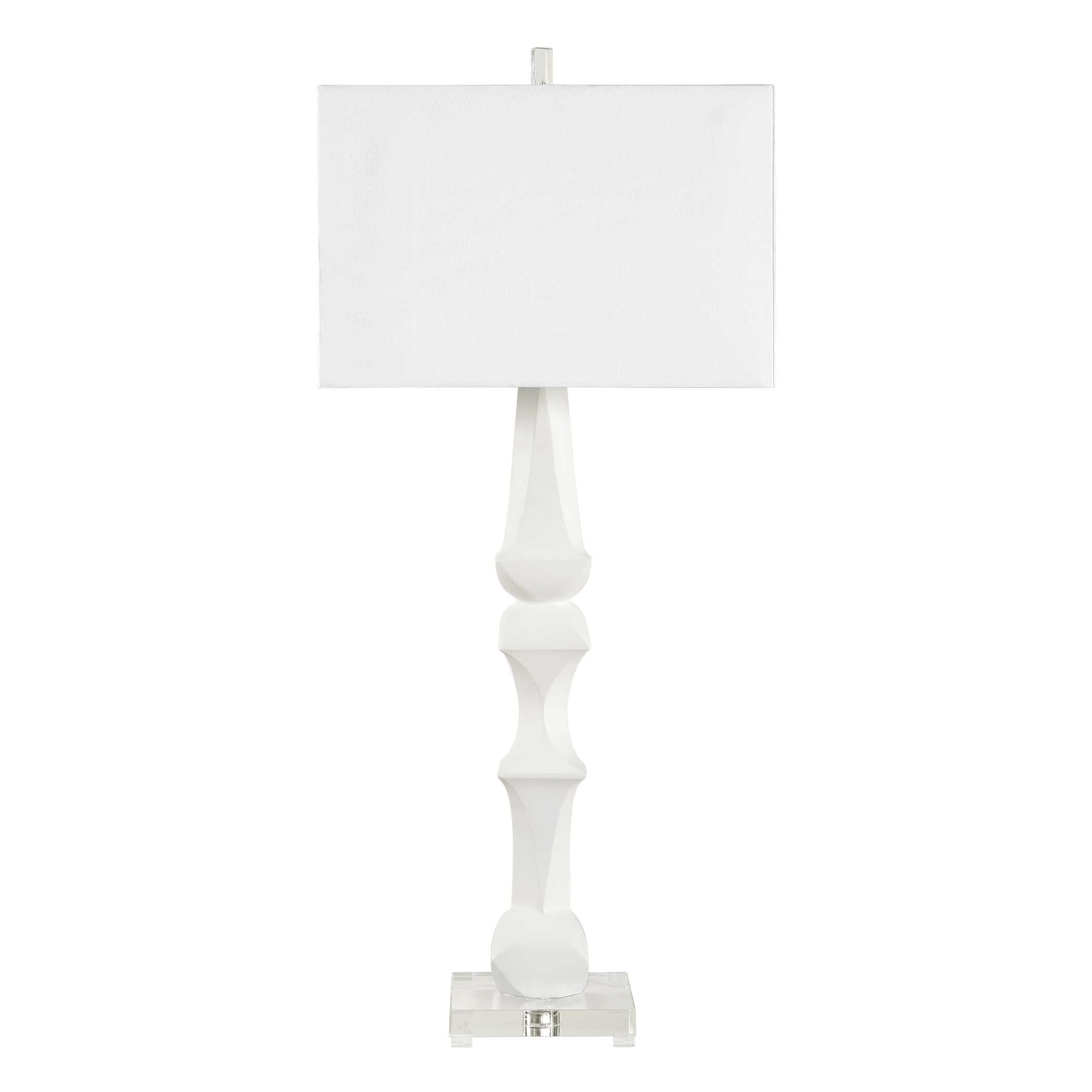 Uttermost Mayme White Table Lamp