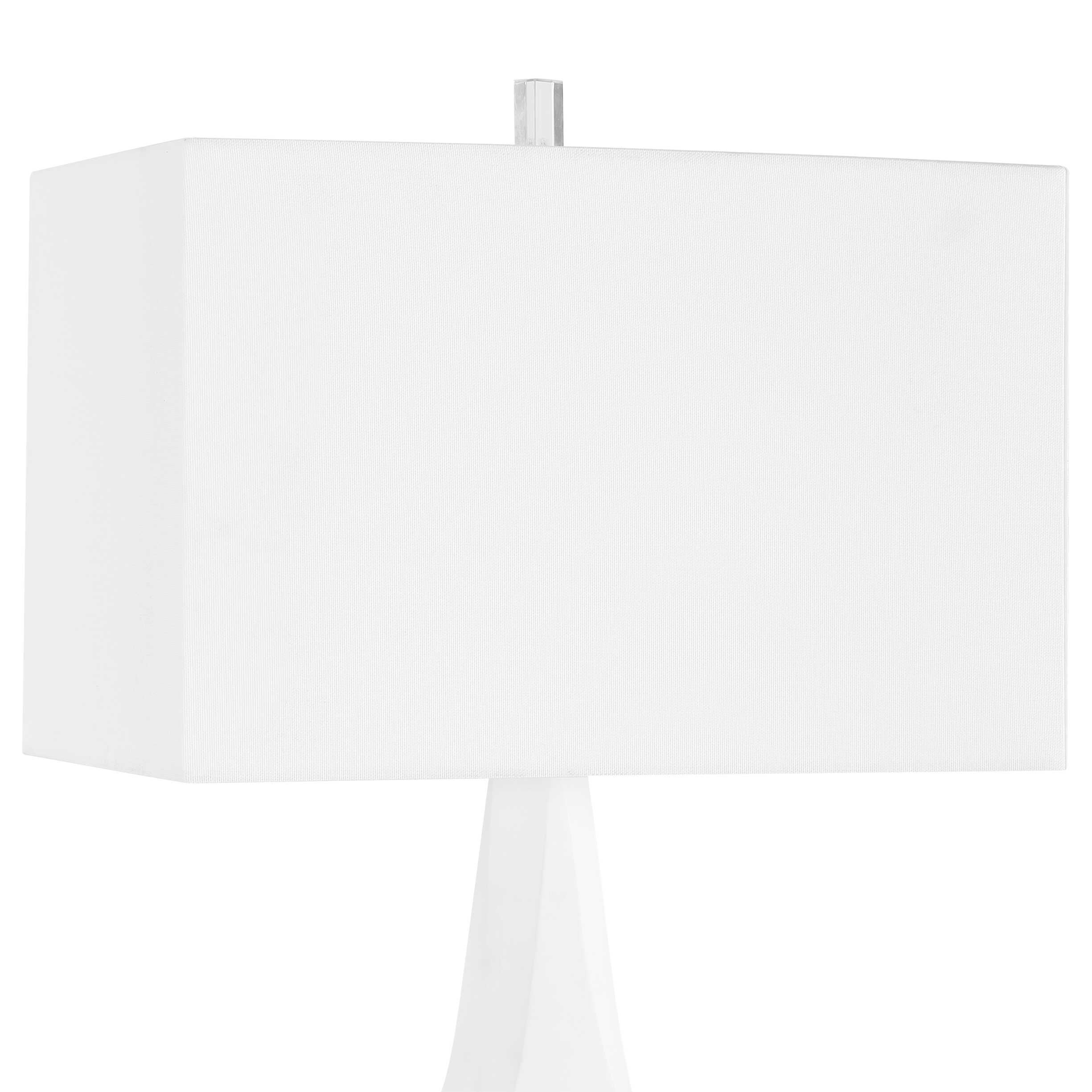 Uttermost Mayme White Table Lamp