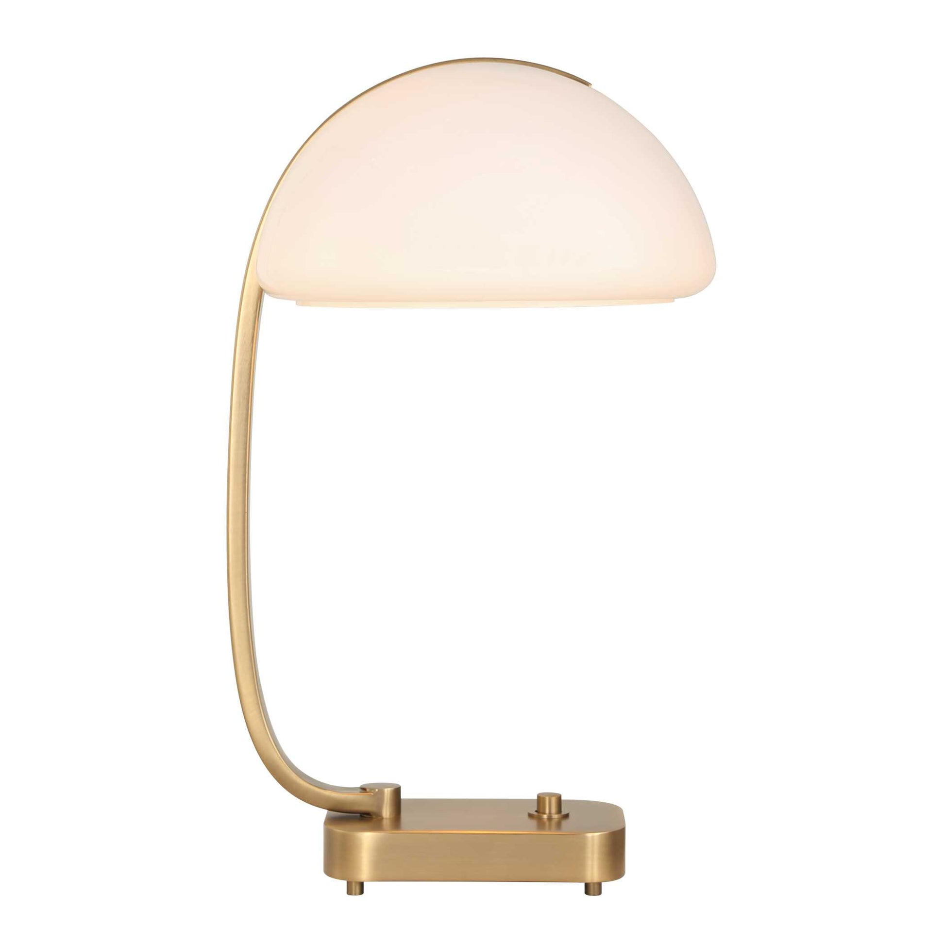 Uttermost Bend The Rules Brass Desk Lamp