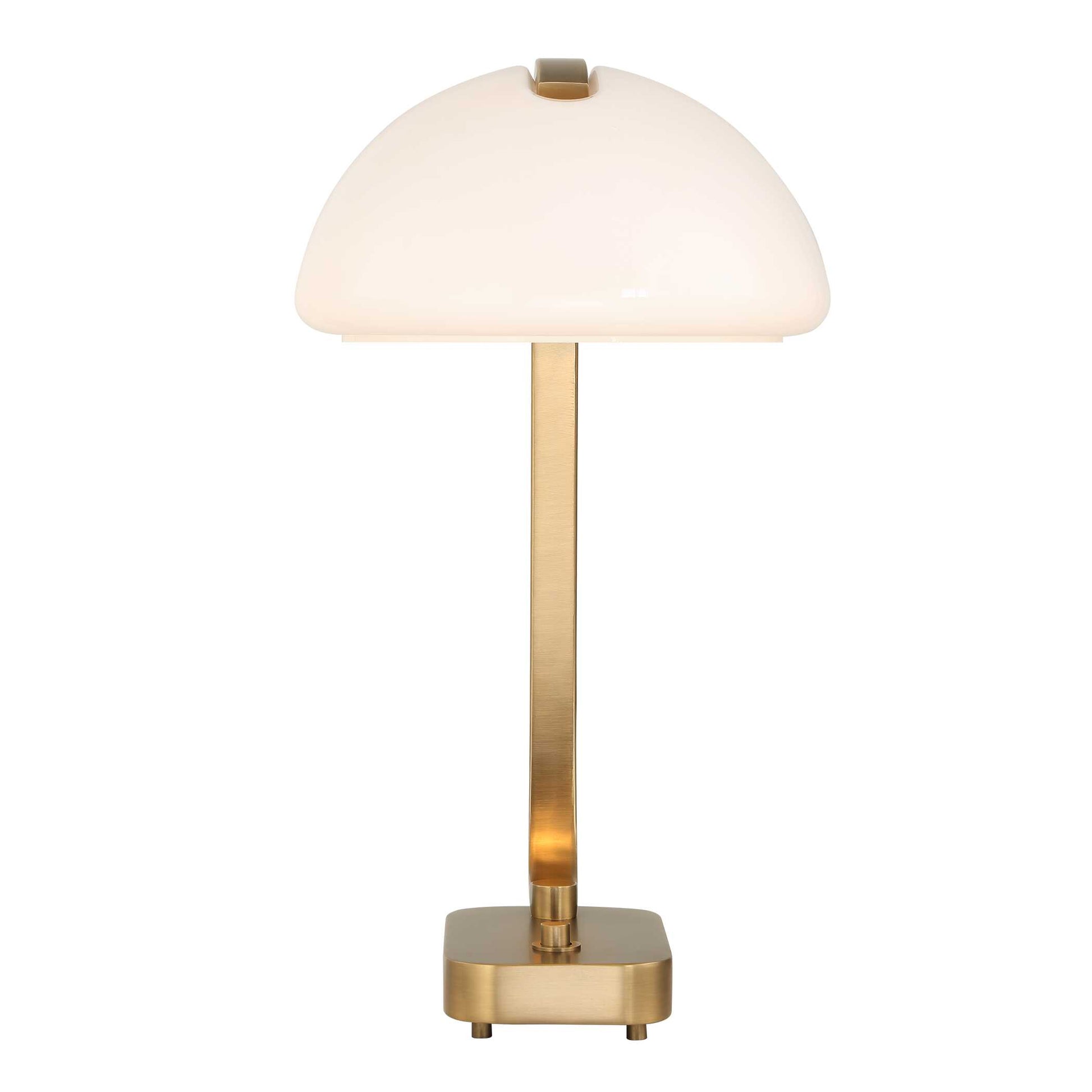 Uttermost Bend The Rules Brass Desk Lamp