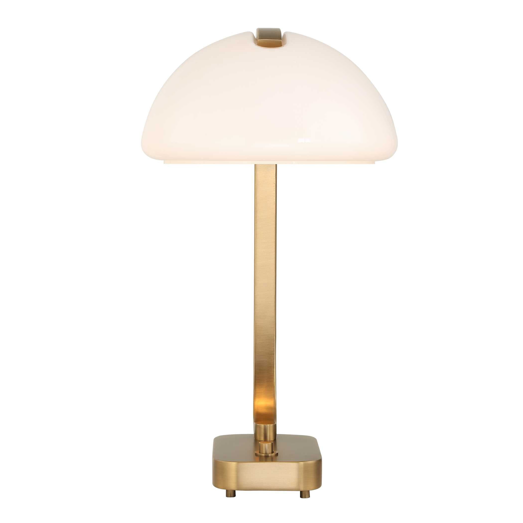 Uttermost Bend The Rules Brass Desk Lamp