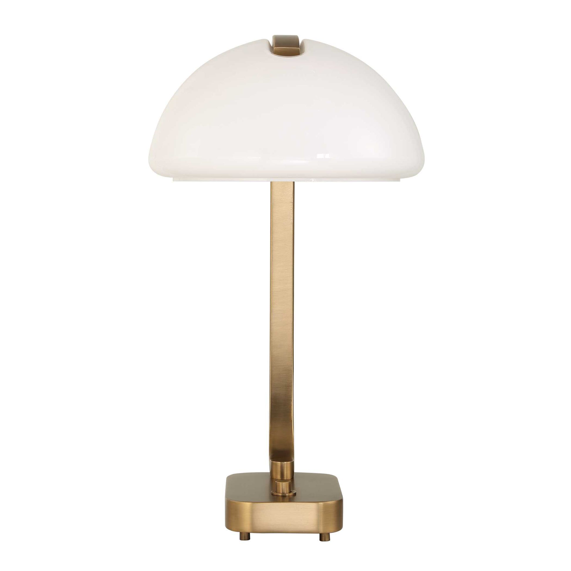 Uttermost Bend The Rules Brass Desk Lamp
